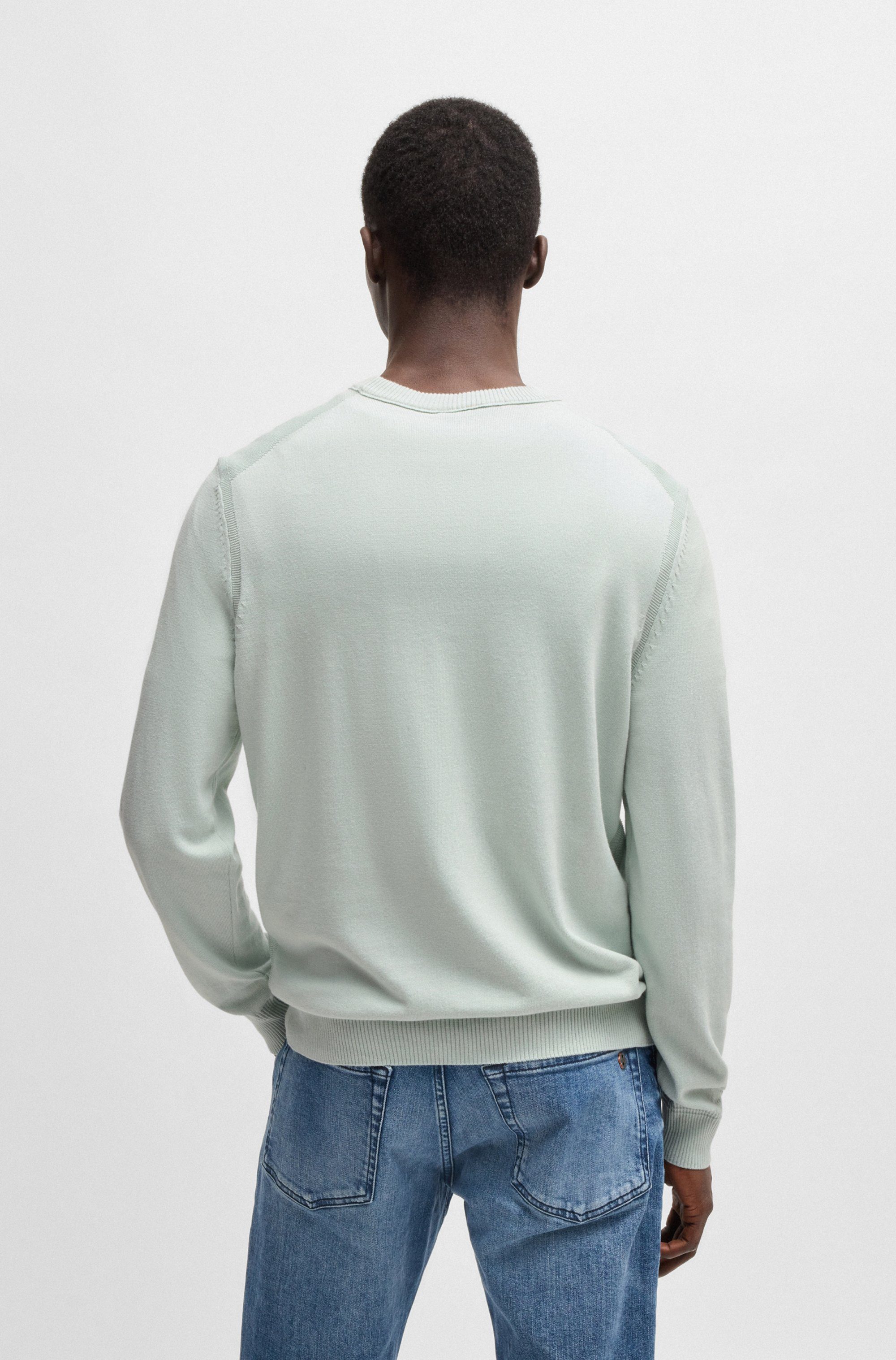 BOSS ORANGE Strickpullover Asac mit Logostickerei auf der Brust günstig online kaufen