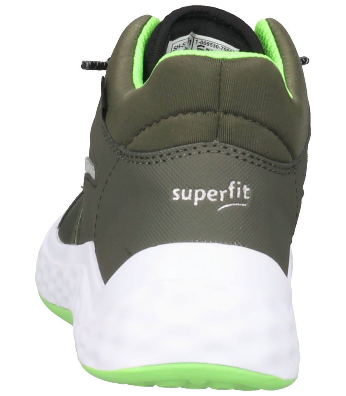 Superfit Sneaker Lederimitat Sneaker (20401773) GRÜN/GRÜN
