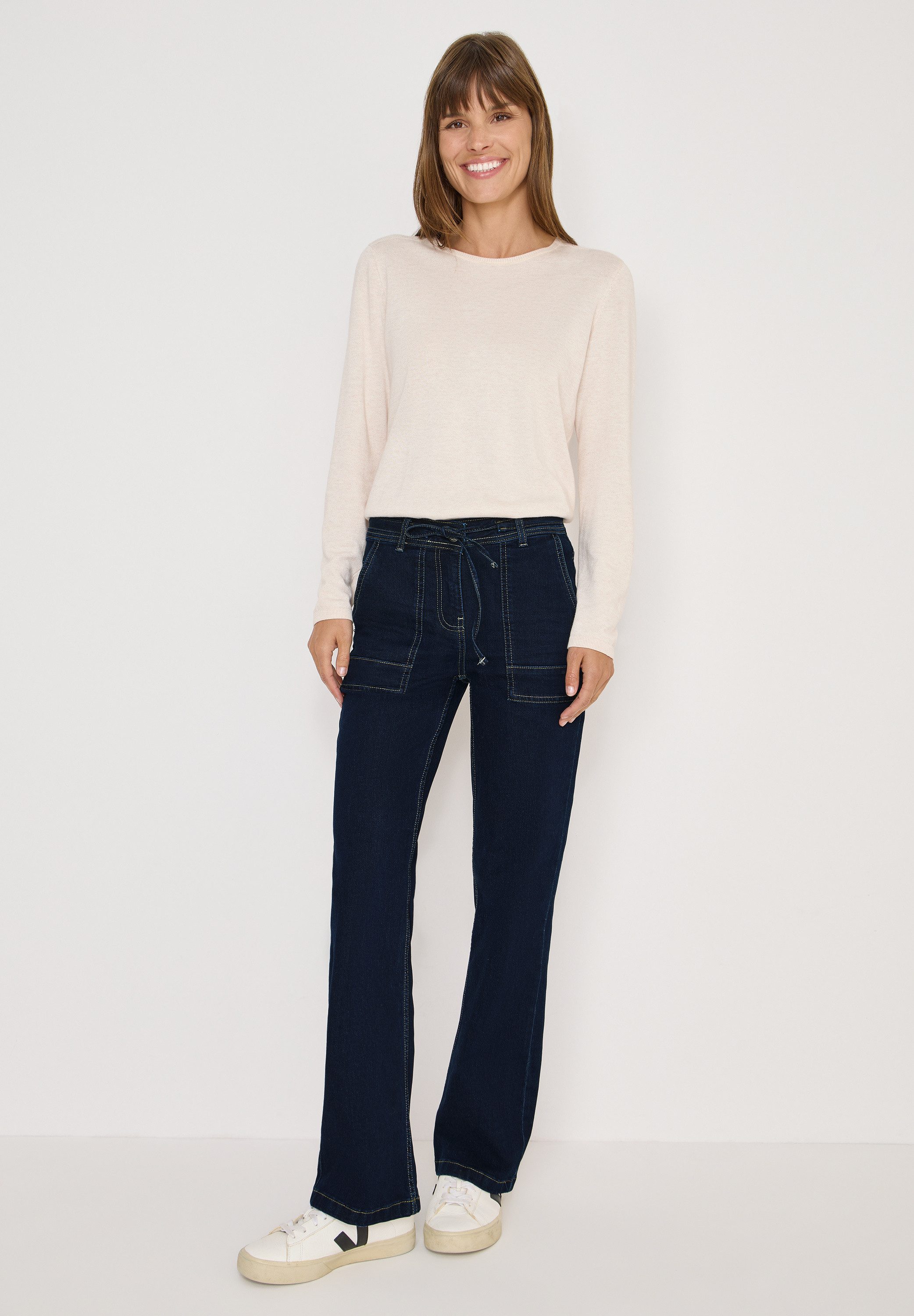 CECIL Bootcut-Jeans 5-Pocket-Style