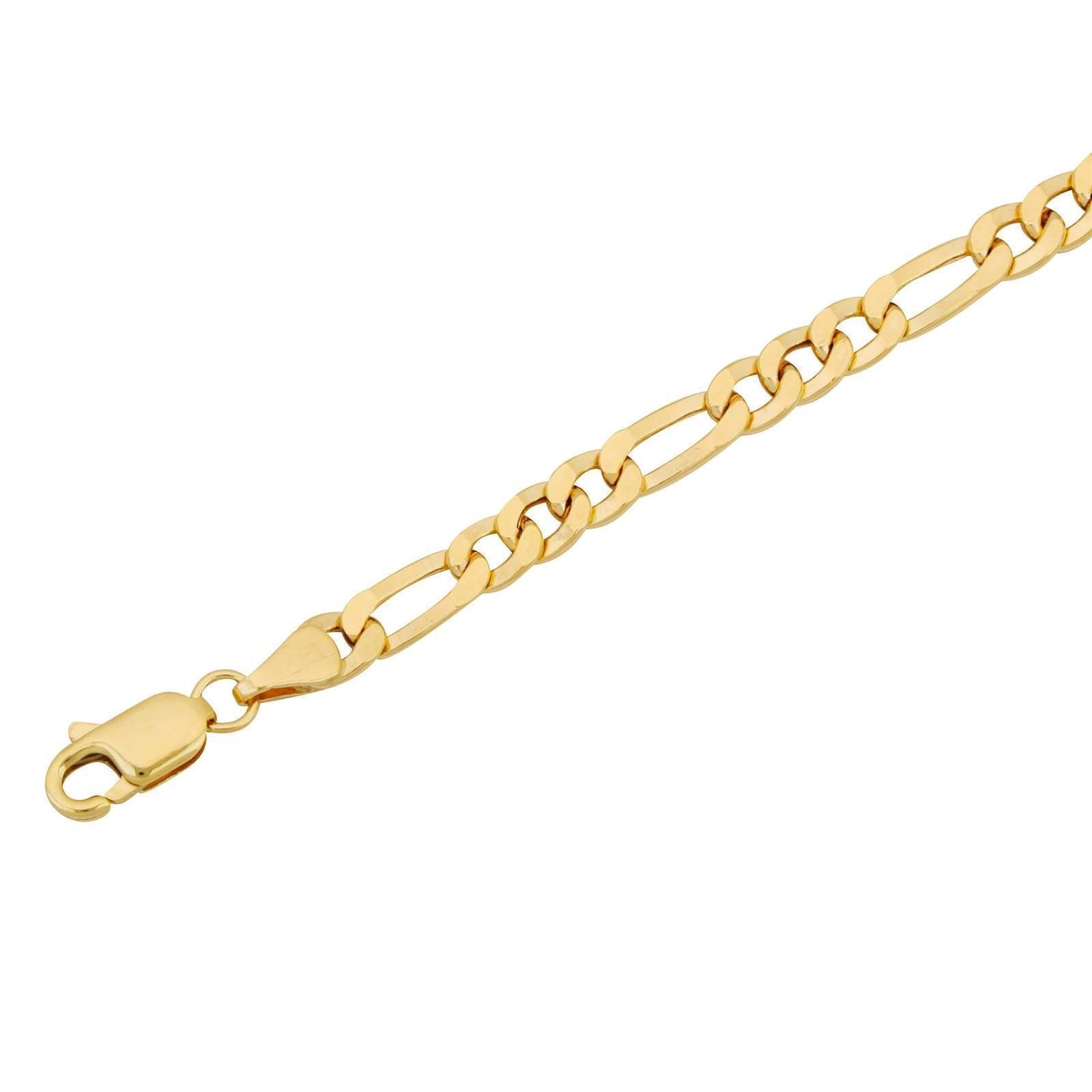 Tony Fein Goldarmband Figaroarmband 4mm 585er günstig online kaufen