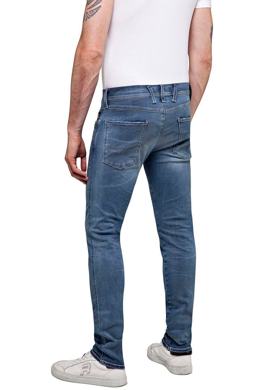 Replay Slim-fit-Jeans ANBASS HYPERFLEX BIO mit Stretch-Anteil – Bild 4 von 5