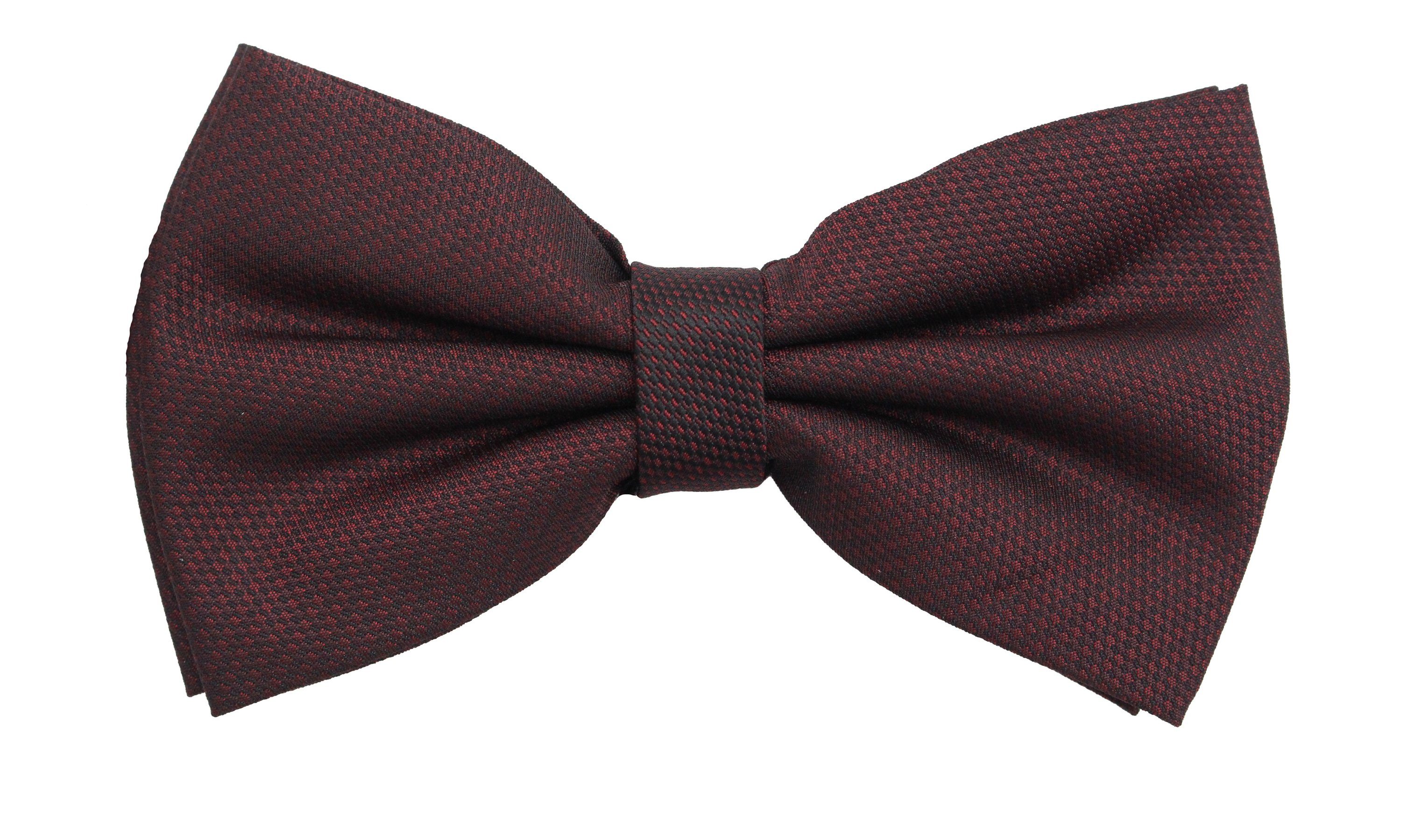 Fabio Farini Herren Fliege Gestreift | Vorgebunden 12x7cm | 100% Polyester Microfaser Handarbeit