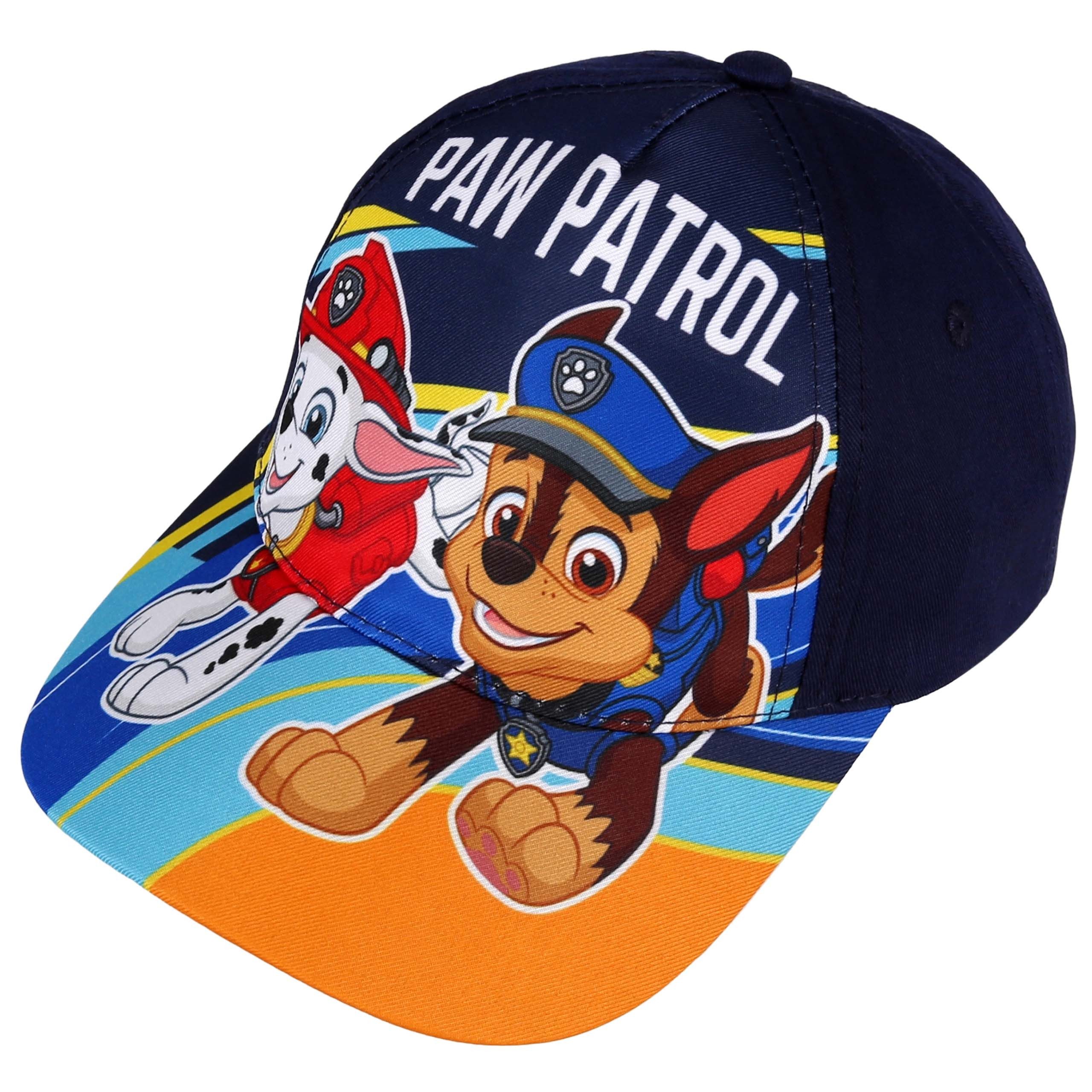 Sarcia.eu Baseball Cap Paw Patrol Cap Chase & Marshall für Jungen, verstellbar, blau