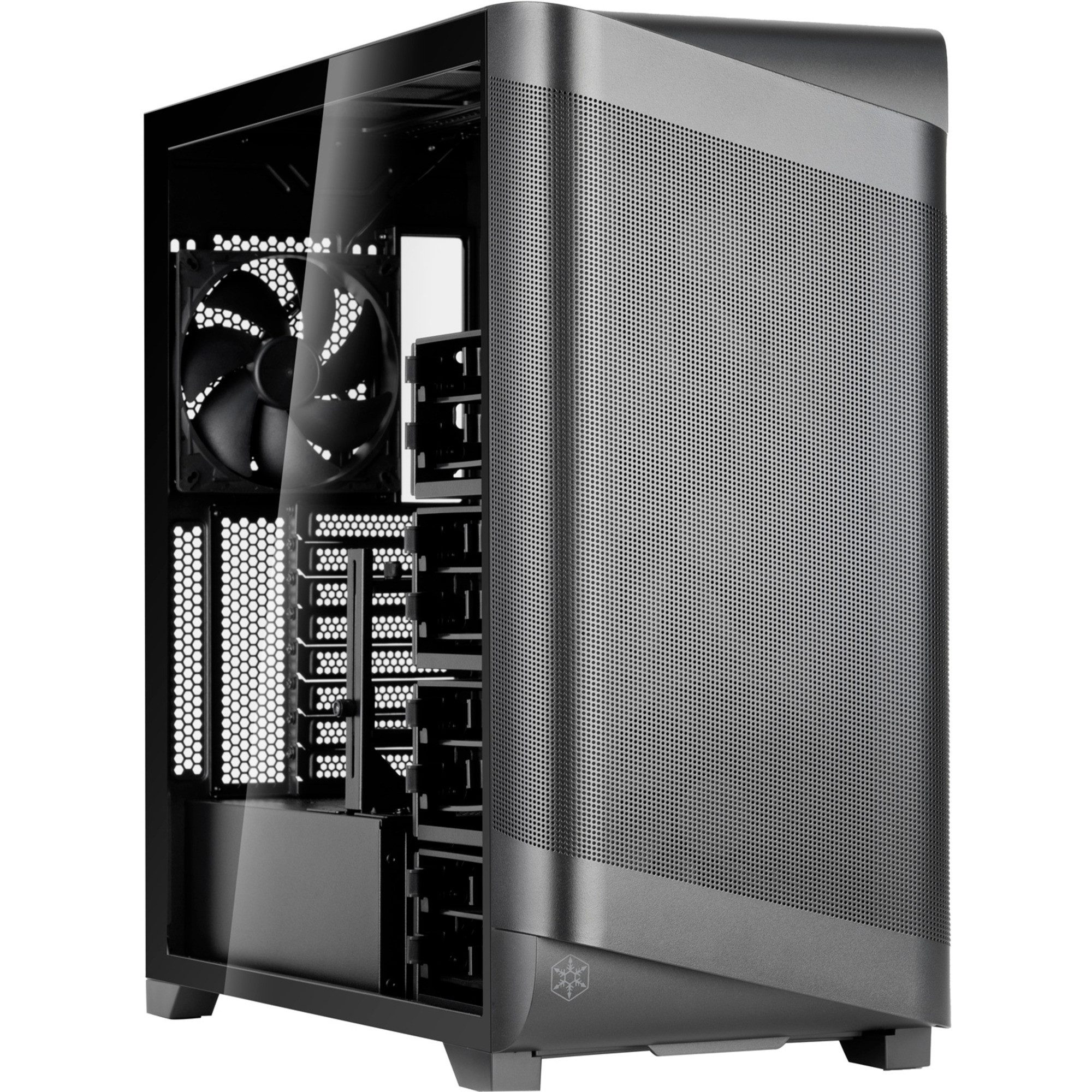 PC-Gehäuse SilverStone SETA A2 Black, Tower-Gehäuse