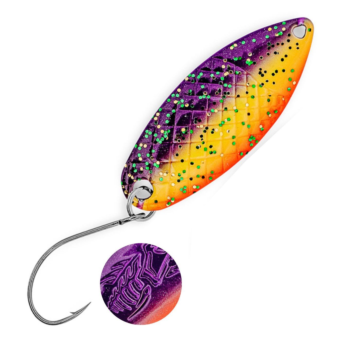 Probaits Kunstköder Probaits Hurricane Big/Scale Spoon 2.7g 32mm - Blinker