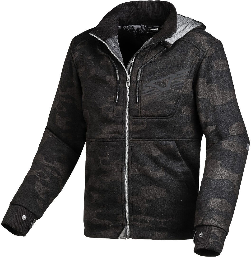 Macna Motorradjacke District Camo Motorrad Textiljacke
