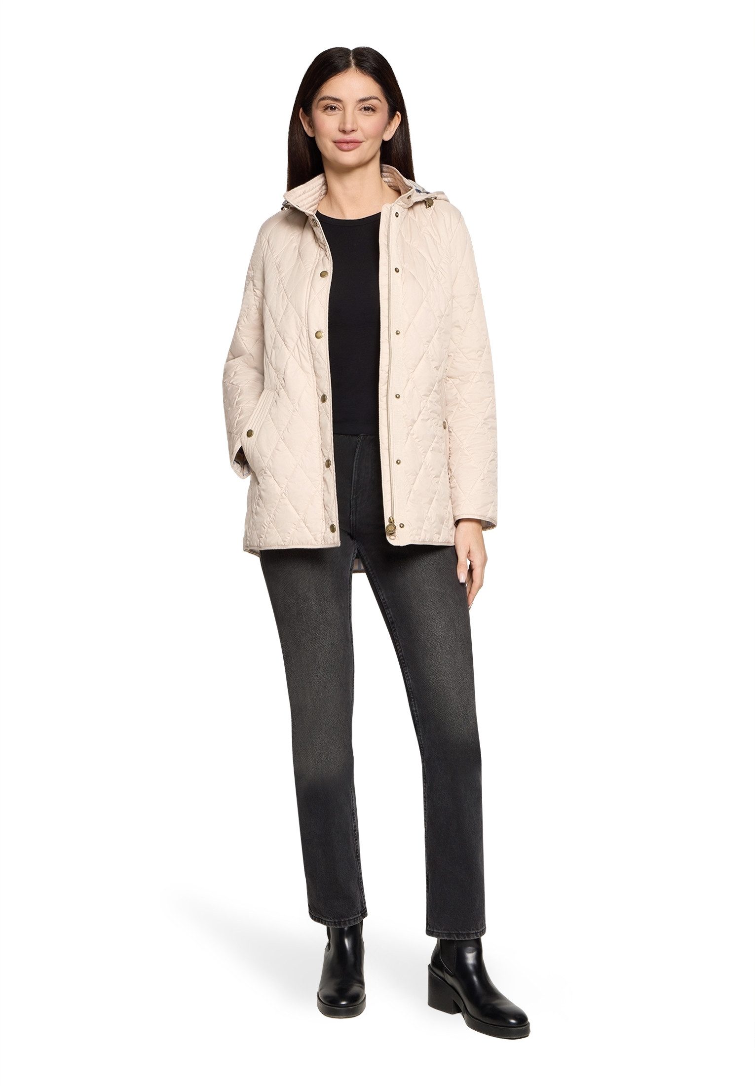 Betty Barclay Outdoorjacke Damen mit abnehmbarer Kapuze günstig online kaufen