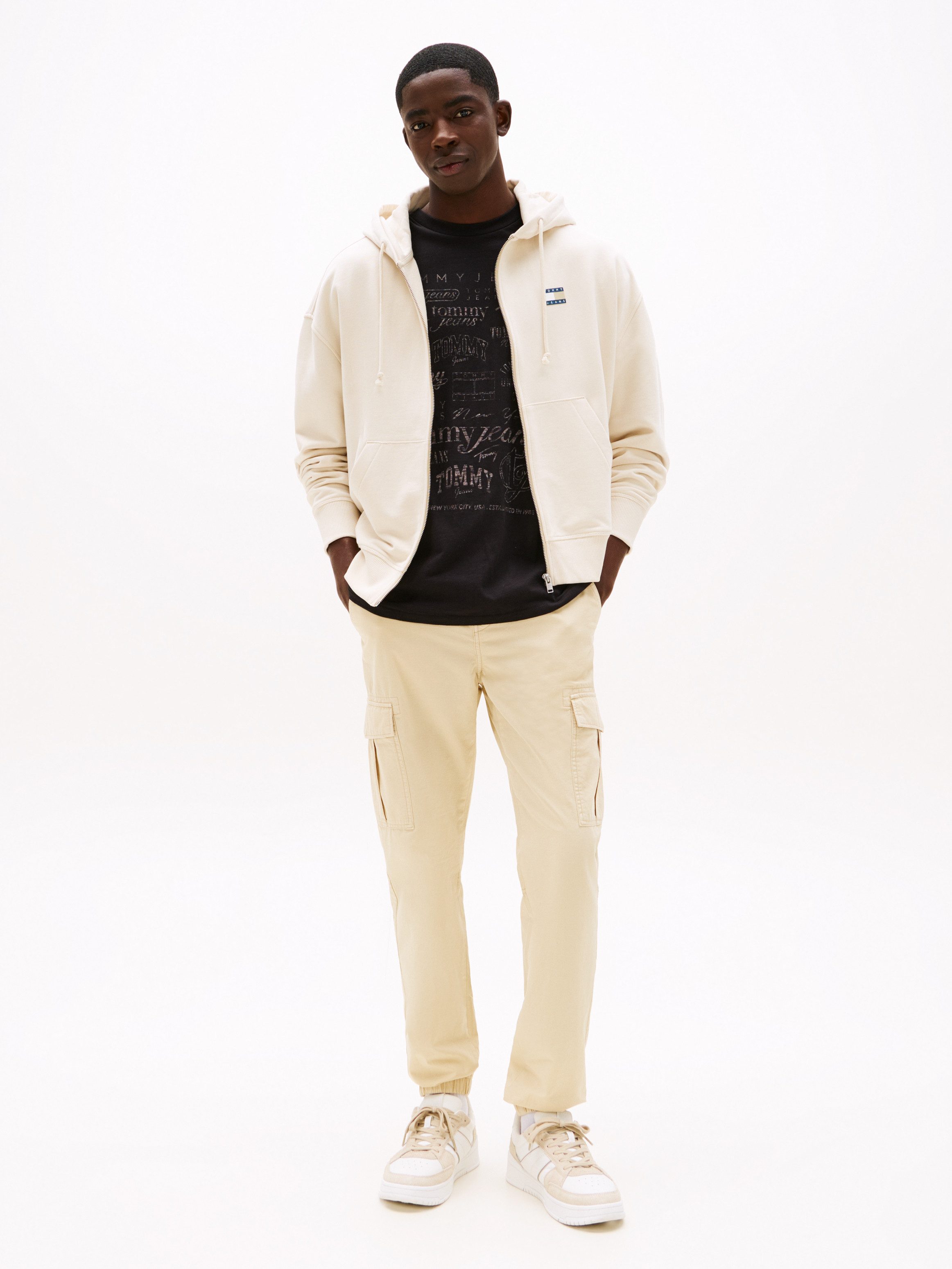Tommy Jeans Cargohose TJM AUSTIN RIPSTOP CARGO Mit Gürtelschlaufen