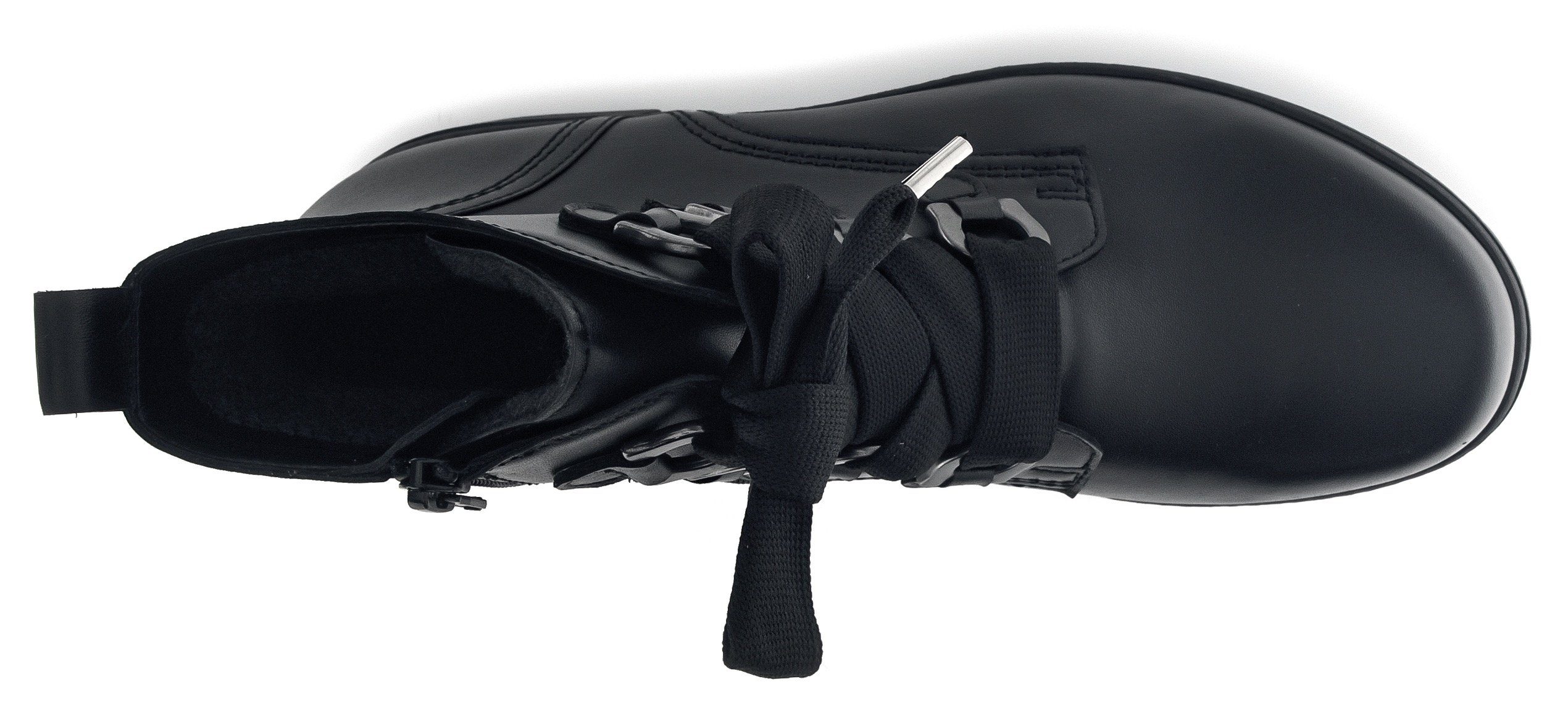 Gabor mit Schnürstiefelette Fitting-Ausstattung schwarz Best