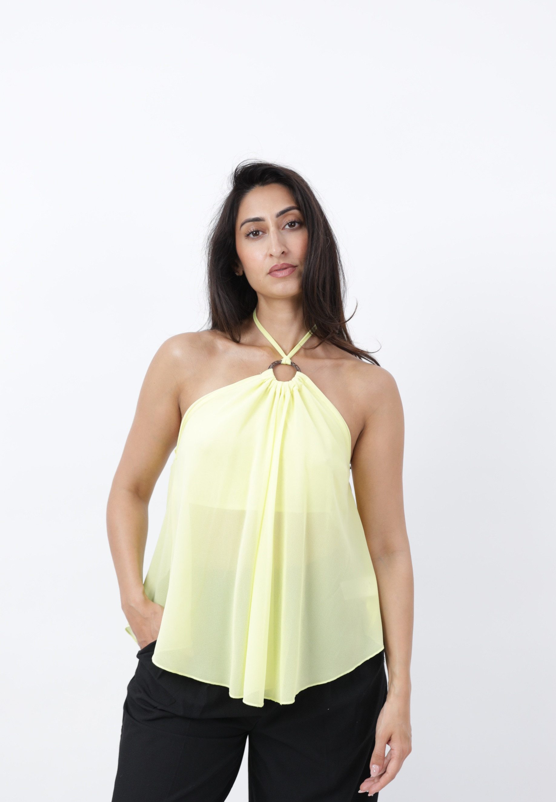 Elara Neckholdertop Oberteil