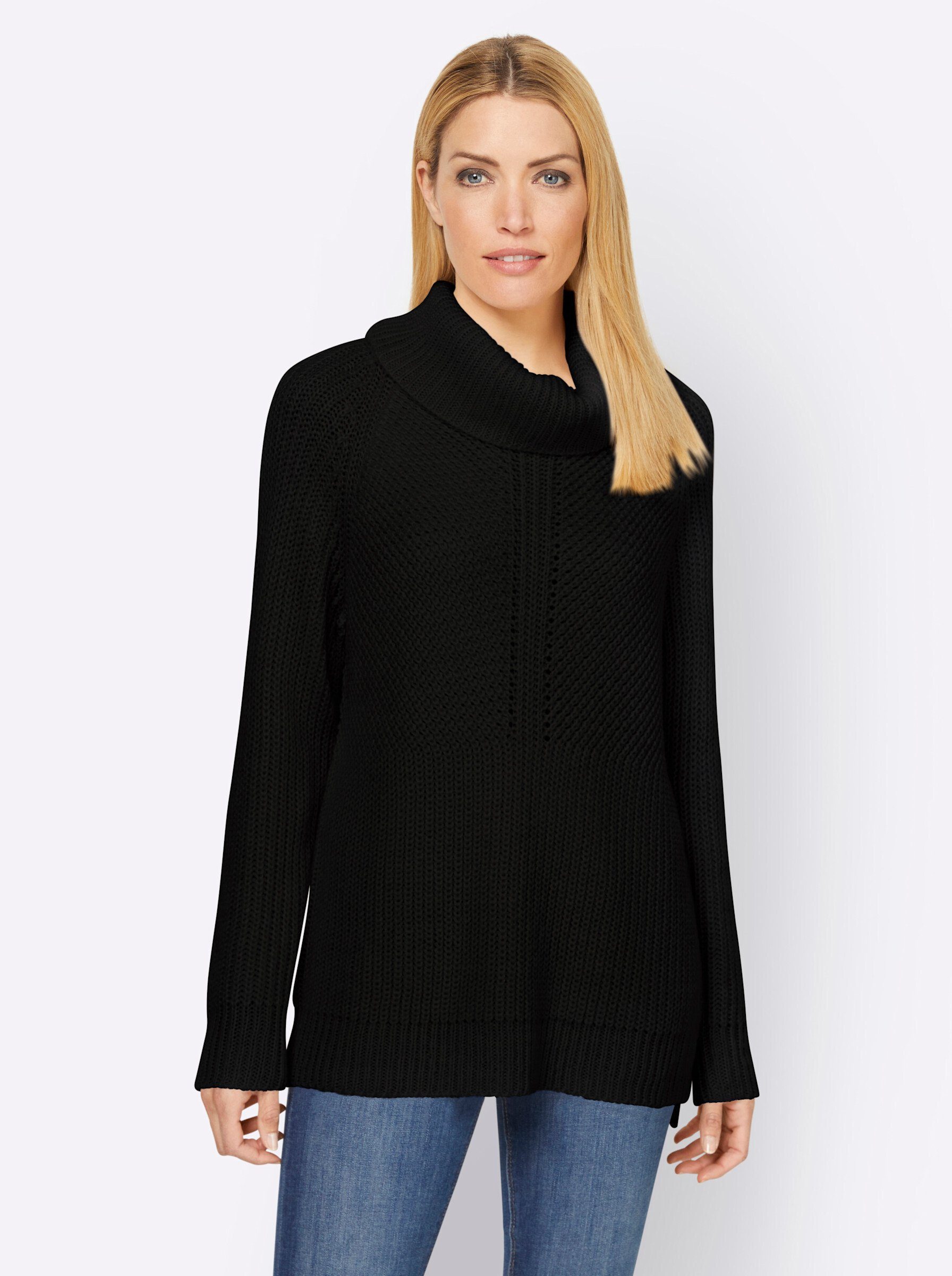 heine Strickpullover schwarz