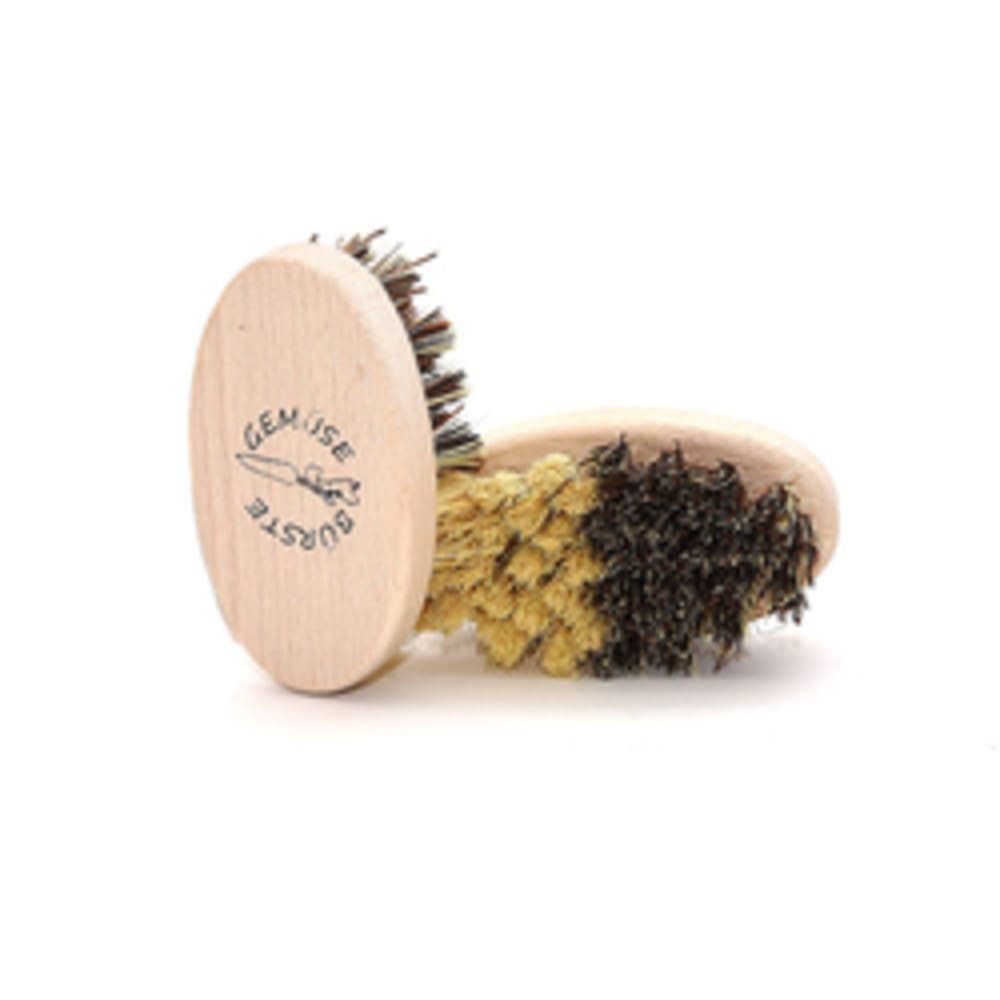 HundB Reinigungsbürste Gemüsebürste, Holz,9 x 5 x 4cm, (Stück, 1-tlg., Gemüsebürste), Reinigungsbürste Küchenbürste Putzbürste Spülbürste Haushaltsbürste