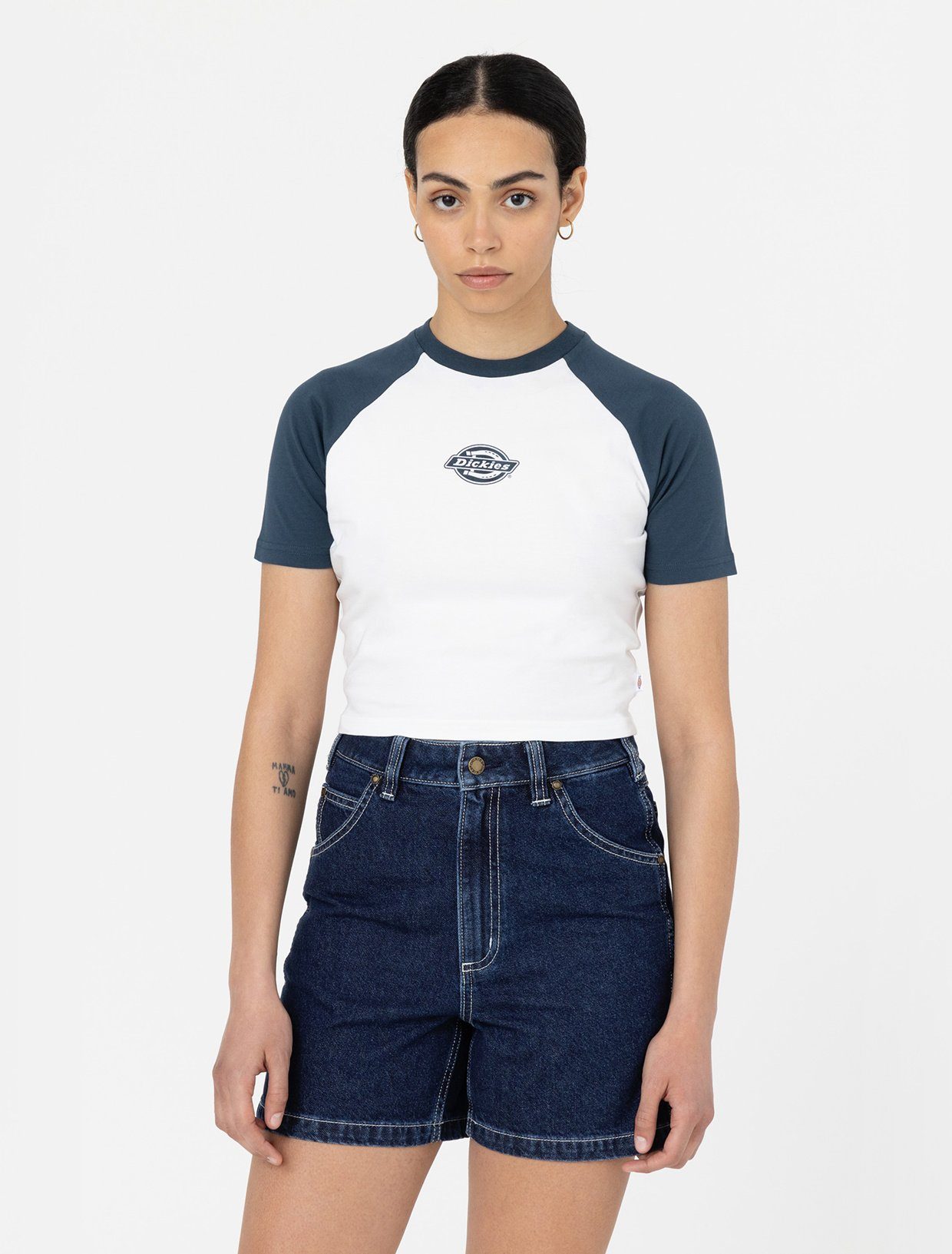 T-Shirt blue Adult Dickies Dickies T-Shirt Damen force air Sodaville