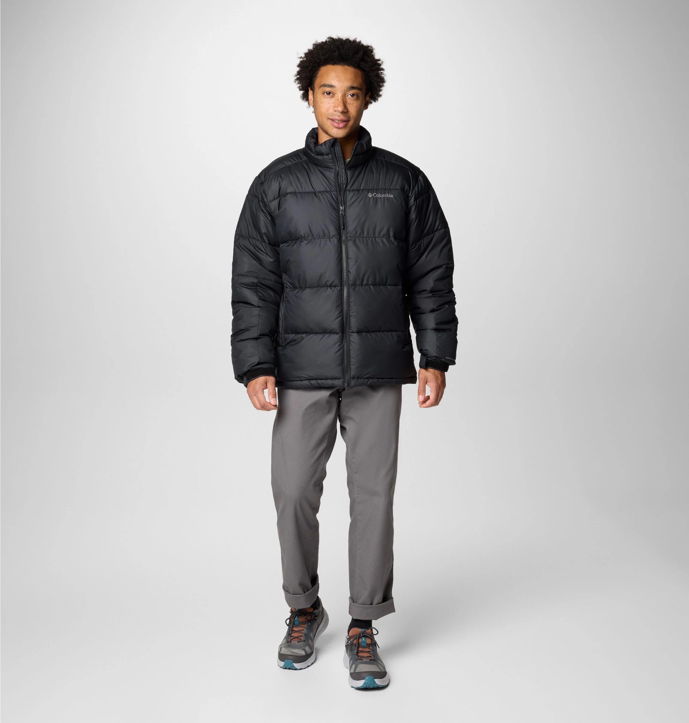 Columbia Winterjacke PIKE LAKE II JACKET mit Reißverschluss, aus Polyester, gerader Abschluss, normale Länge
