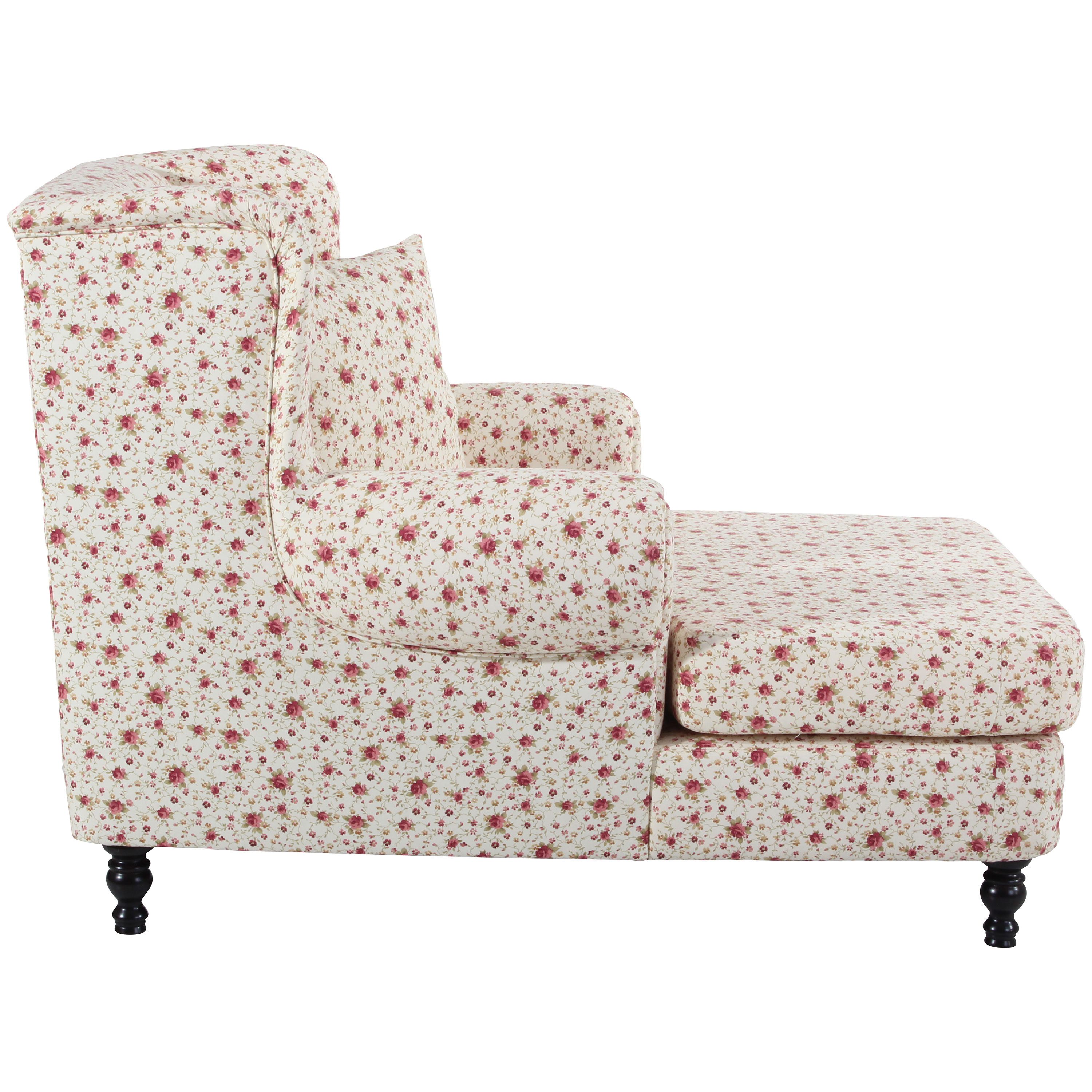 Max Winzer® XXL-Sessel Mareille, Big-Sessel inkl. 2x Zierkissen 55x55cm + 40x40cm geblümt