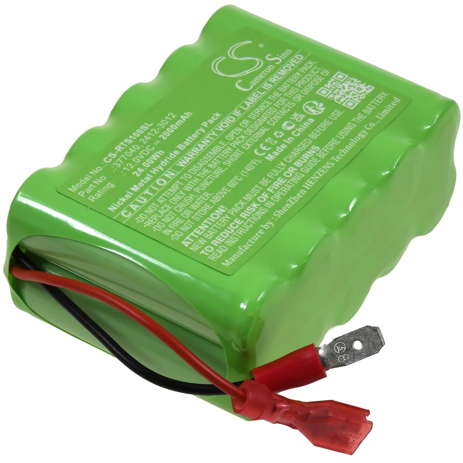 Powery Akku für Roto RT2 SF Akku 2000 mAh (12 V)
