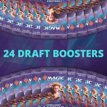 Magic the Gathering Sammelkarte Commander Legends Draft Booster Display Englisch