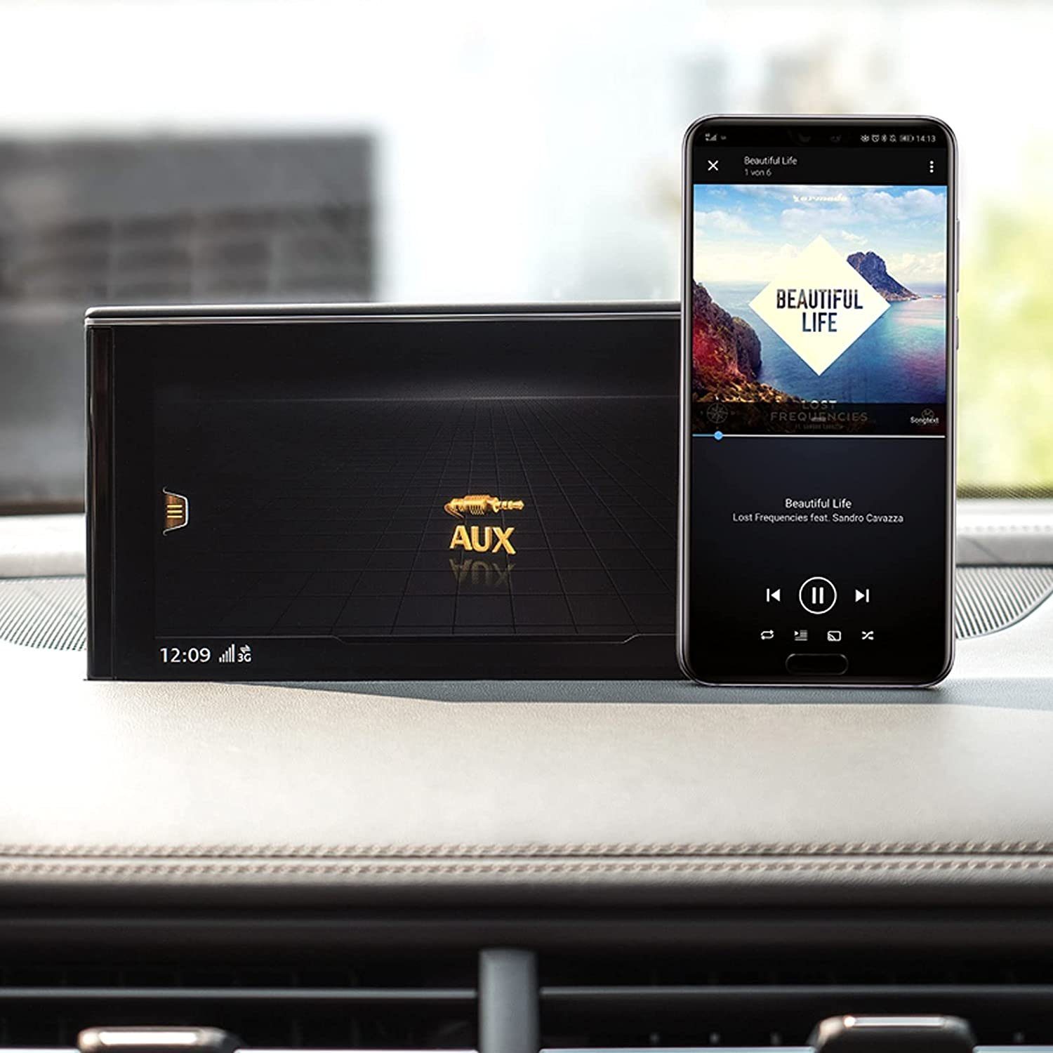 Ampire Ampire BTR300X Bluetooth adapter USB/AUX Auto-Adapter