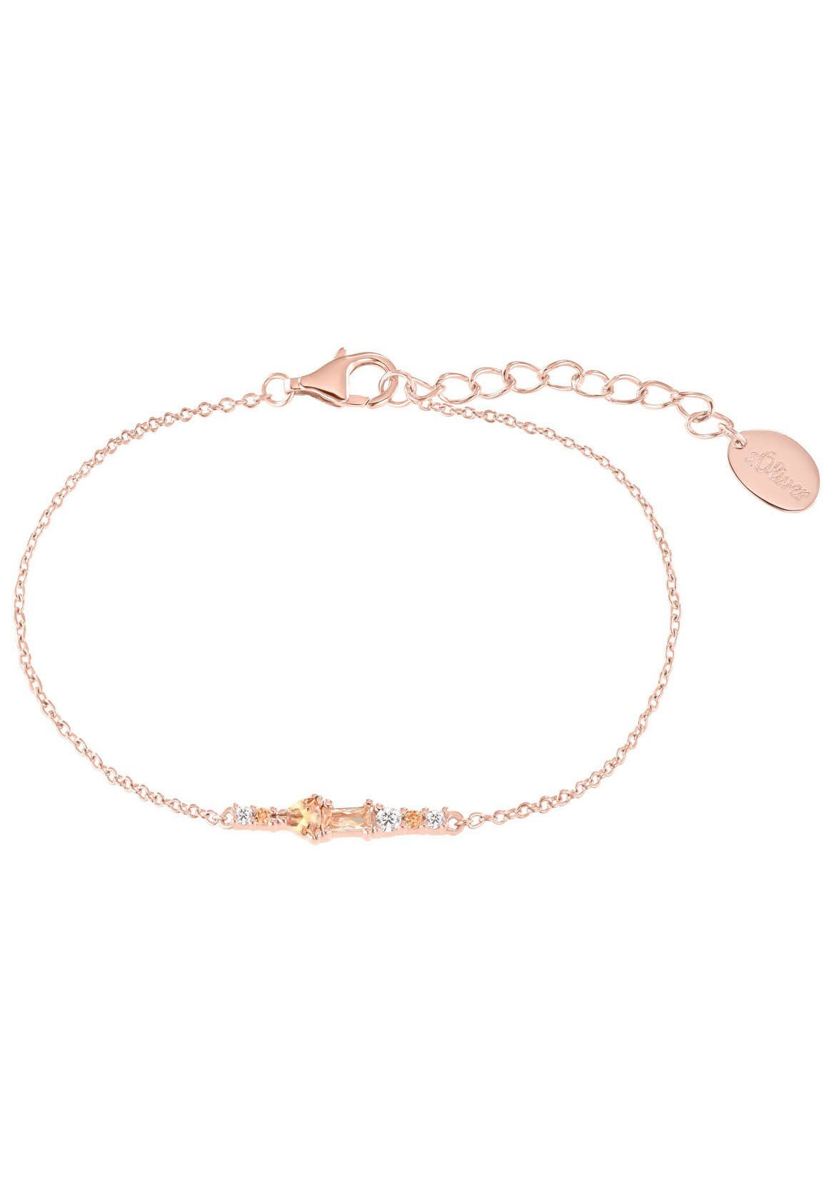 s.Oliver Armband 2036880, mit Zirkonia (synth)