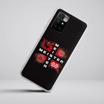 DeinDesign Handyhülle Bayer 04 Leverkusen Meister Offizielles Lizenzprodukt, Xiaomi Redmi 10 Silikon Hülle Bumper Case Handy Schutzhülle