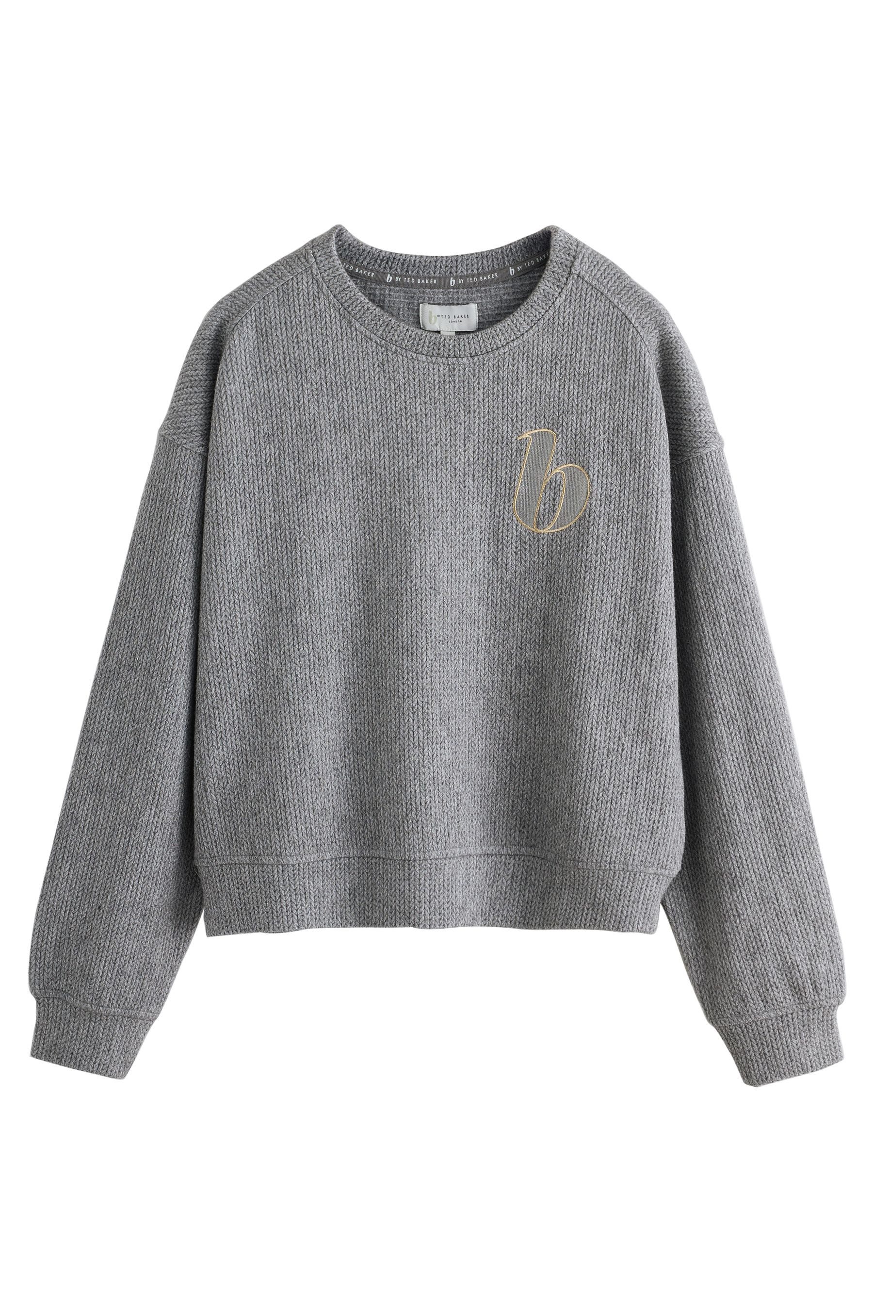 B by Ted Baker Sweater B By Ted Baker Lounge-Oberteil in Strickoptik (1-tlg)