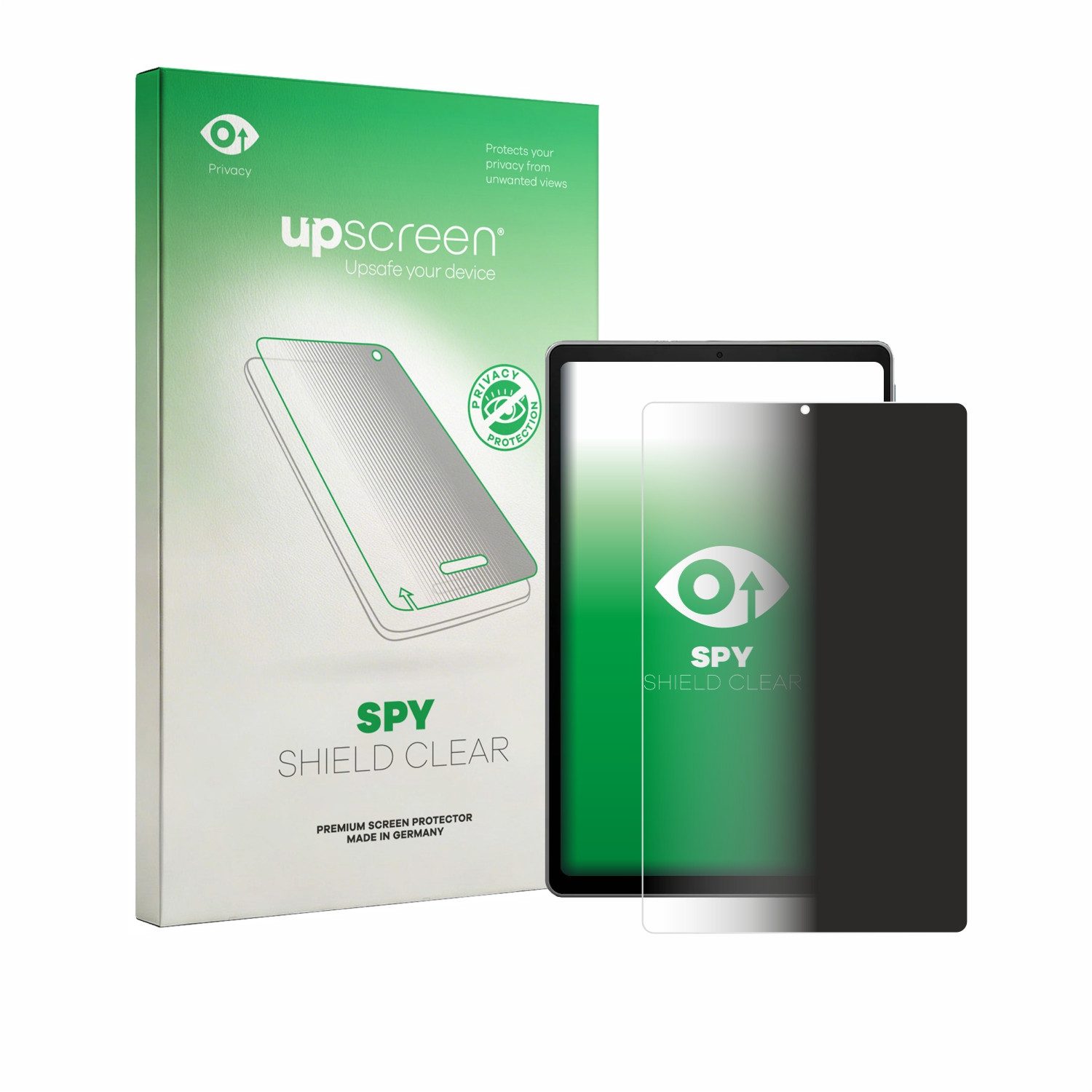 upscreen Displayschutzfolie Sichtschutzfolie für Acer Iconia Tab A11, Anti-Spy Privacy Sichtschutz Blickschutzfolie Blaulicht-Schutz