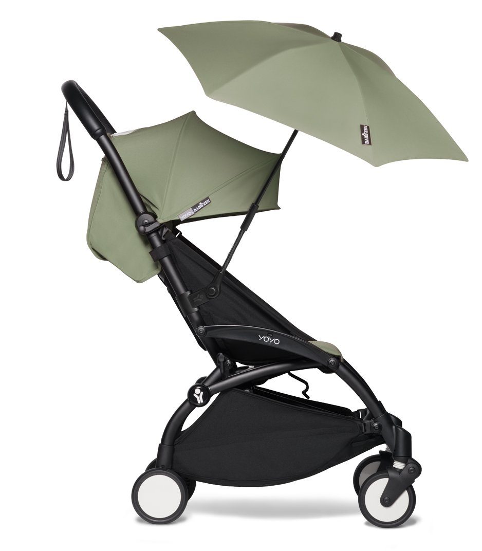 für YOYO das Kinderwagenschirm Regenschirm BABYZEN Sonnenschirm / Olive Gestell