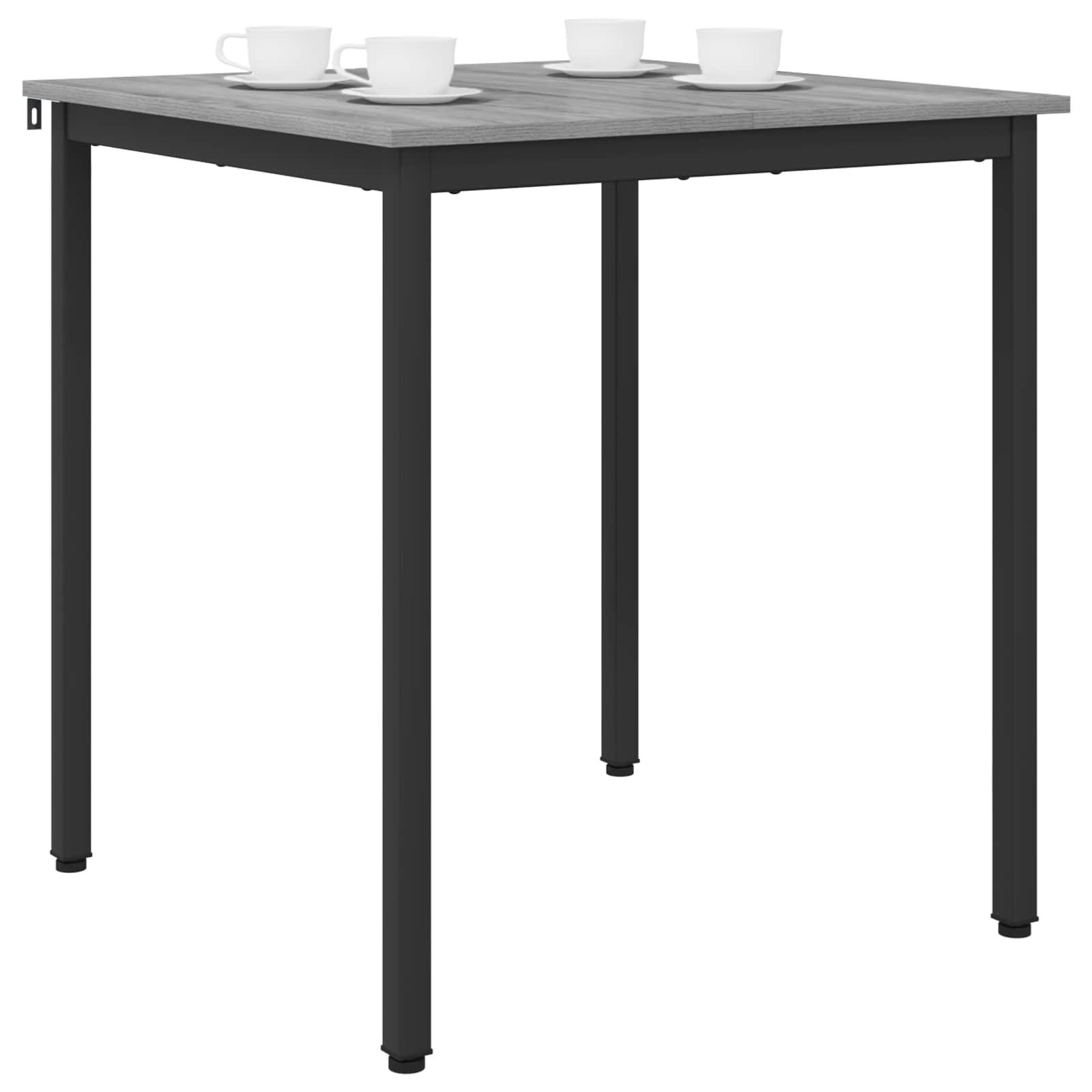 vidaXL Esstisch Esstische 70 x 70 x 75 cm METALL Quadratisch (1-St)