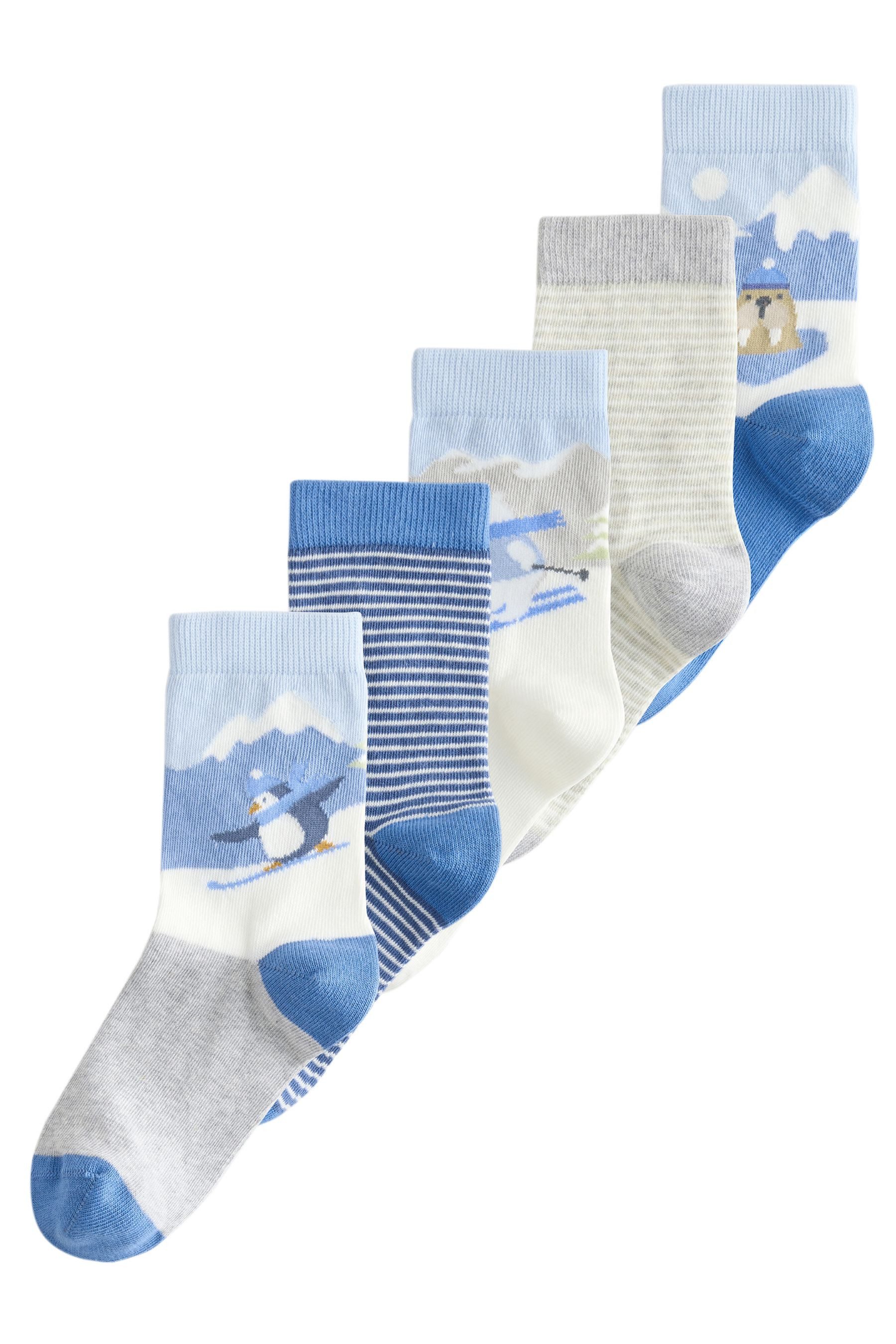 Next Basicsocken Socken, 5er-Pack, Weihnachten (5-Paar) günstig online kaufen