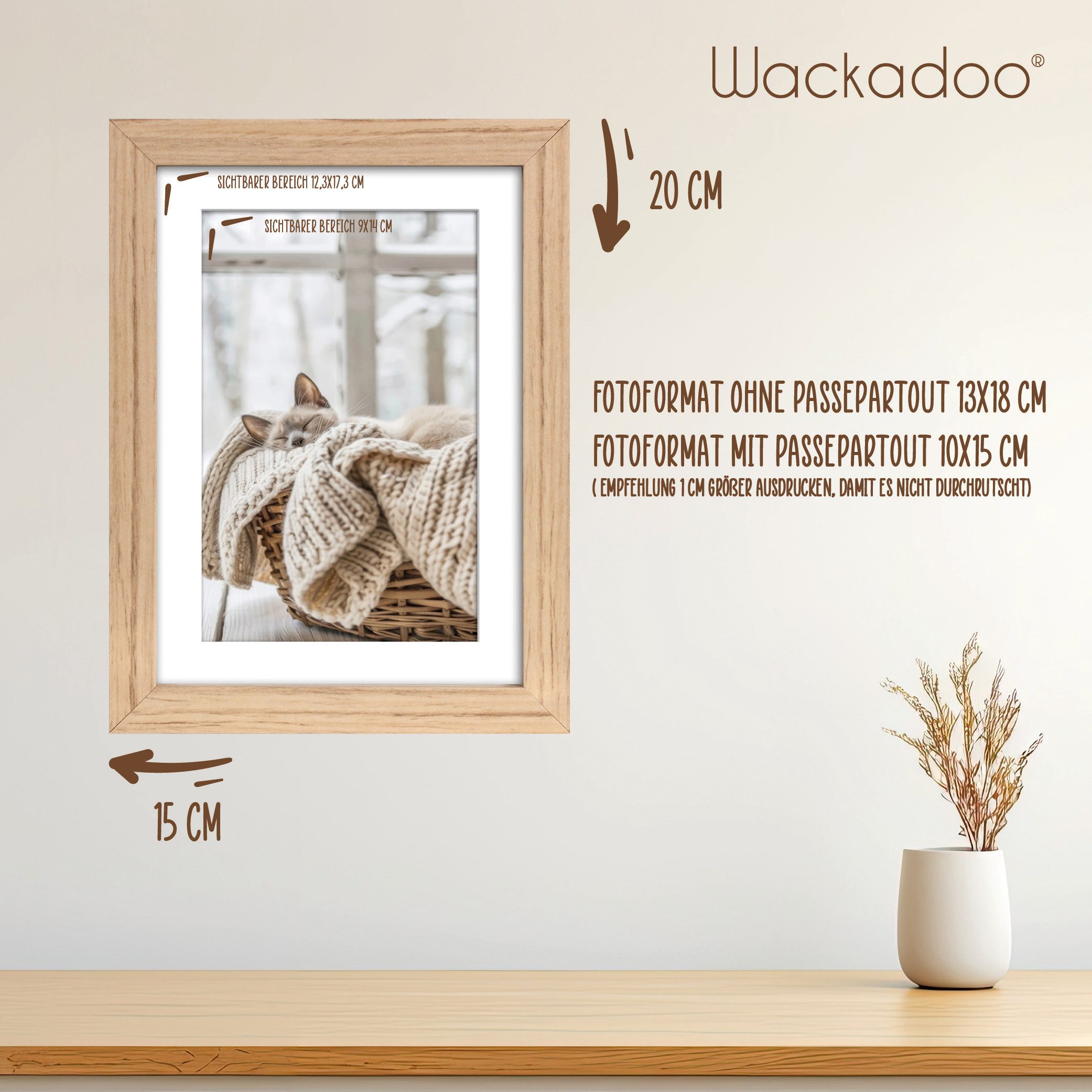 Wackadoo Living Bilderrahmen-Set the Frame Bilderrahmen günstig online kaufen