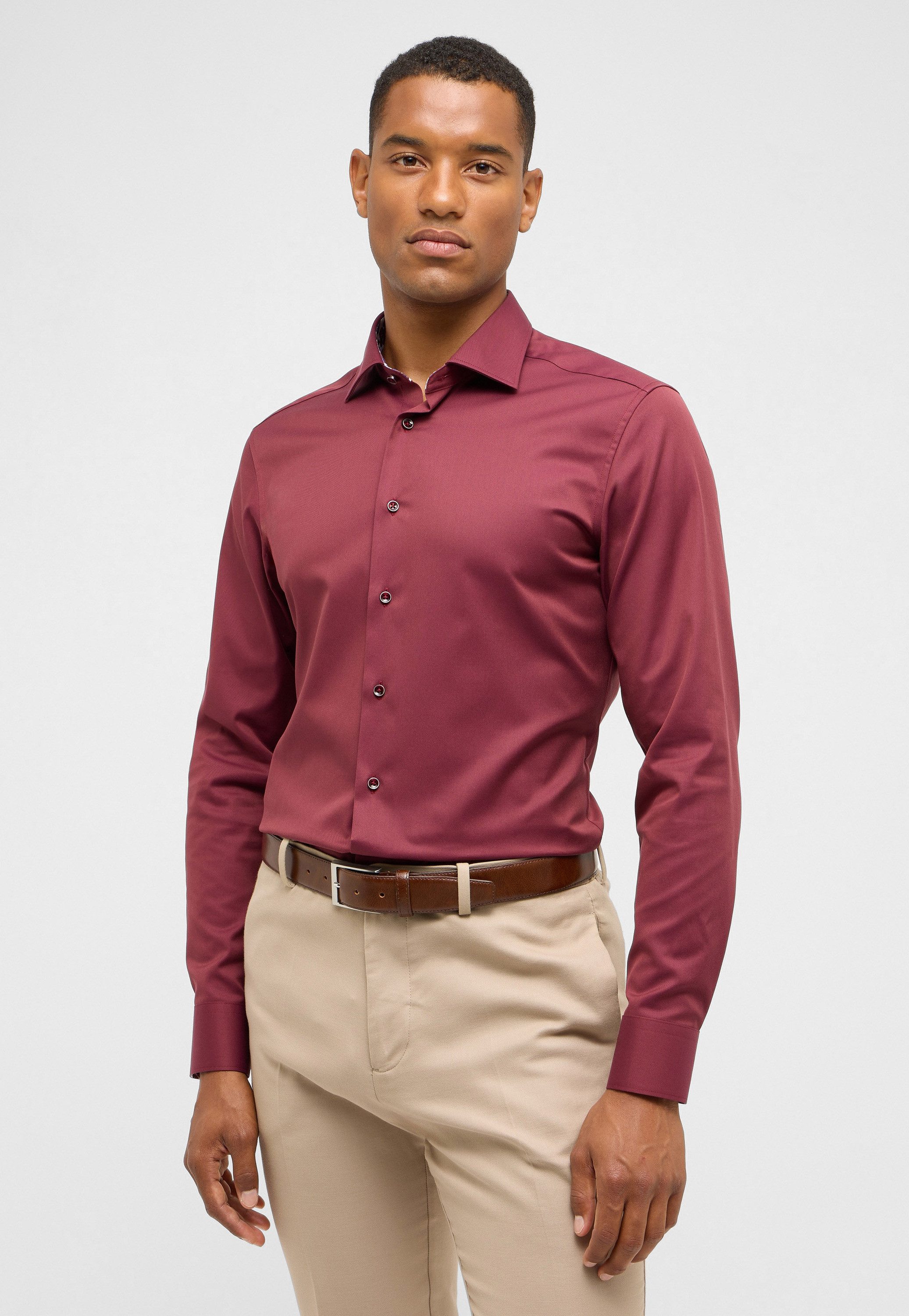 Eterna Langarmhemd SLIM FIT NON IRON günstig online kaufen