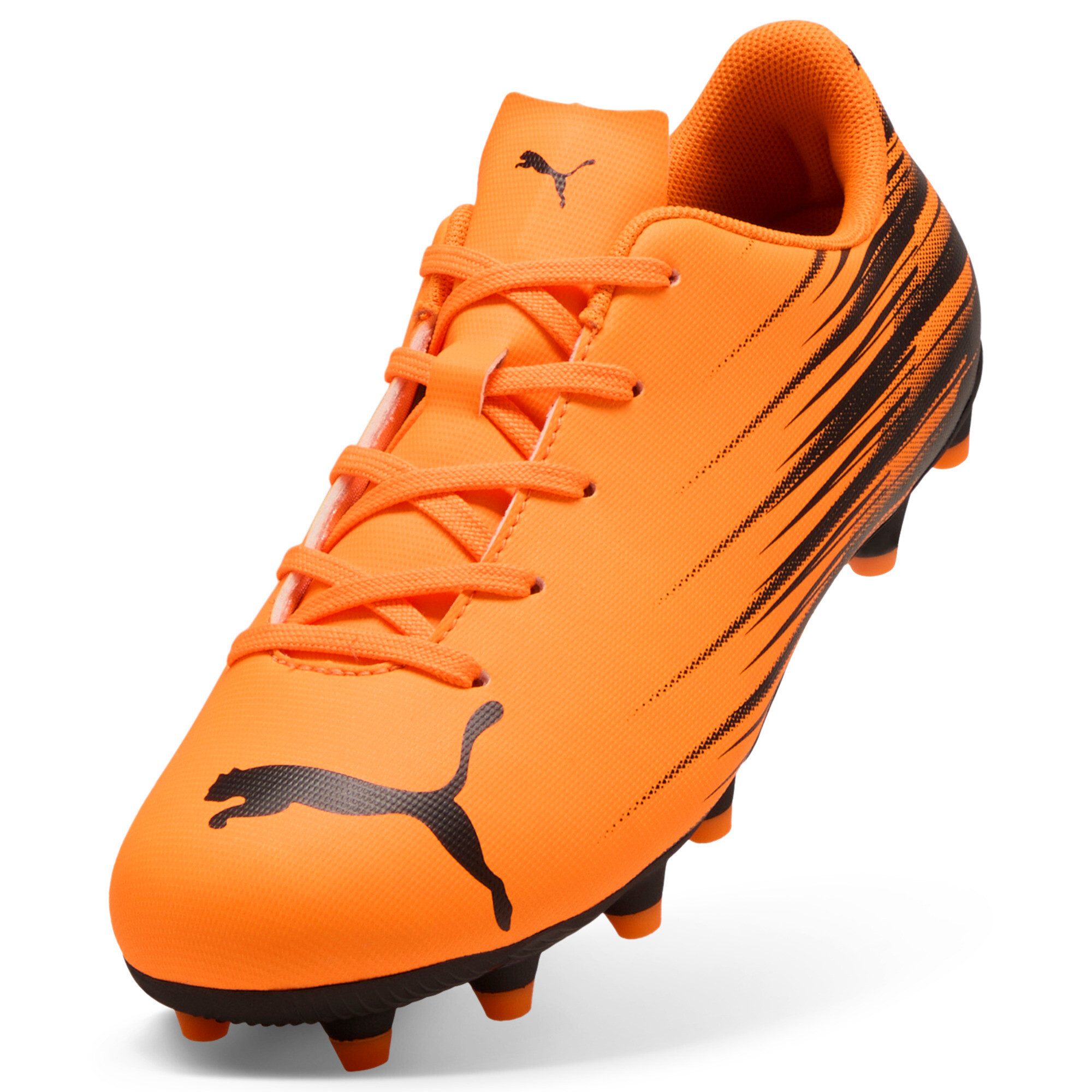 PUMA ATTACANTO II FGAG JR Fußballschuh mit Nockenprofil für Rasen- und Kunstrasenplätze, mit Schnürung