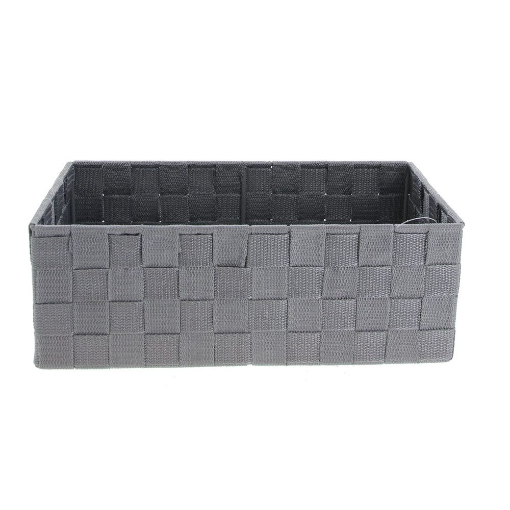 MICA Aufbewahrungsbox Aufbewahrungsbox grau - aus Textil - ca. 31 x 16 x 11 günstig online kaufen