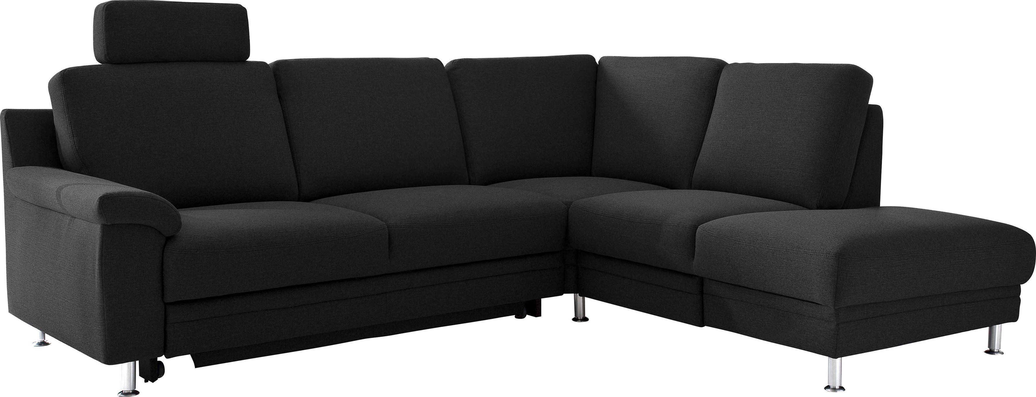 3C Carina Ecksofa "Korfu L-Form", incl.- 1 Kopfstütze, wahlweise mit Schlaf günstig online kaufen