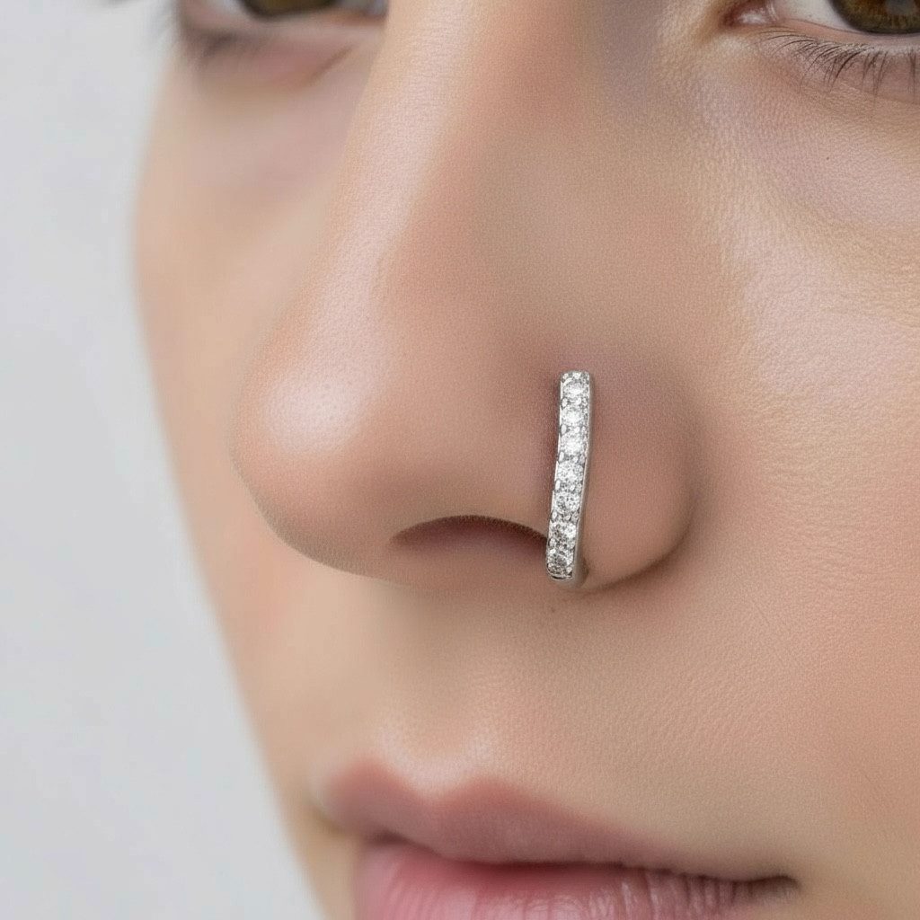 Karisma Schmuck Nasenpiercing Messing Fake U-Form Ohrclip Ohrring Gefälscht günstig online kaufen