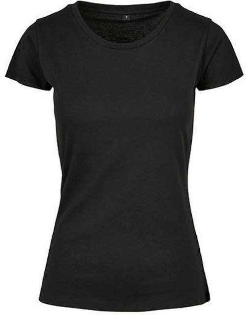 Build Your Brand Rundhalsshirt Ladies´ Basic Tee Kurze, eingesetzte Ärmel günstig online kaufen