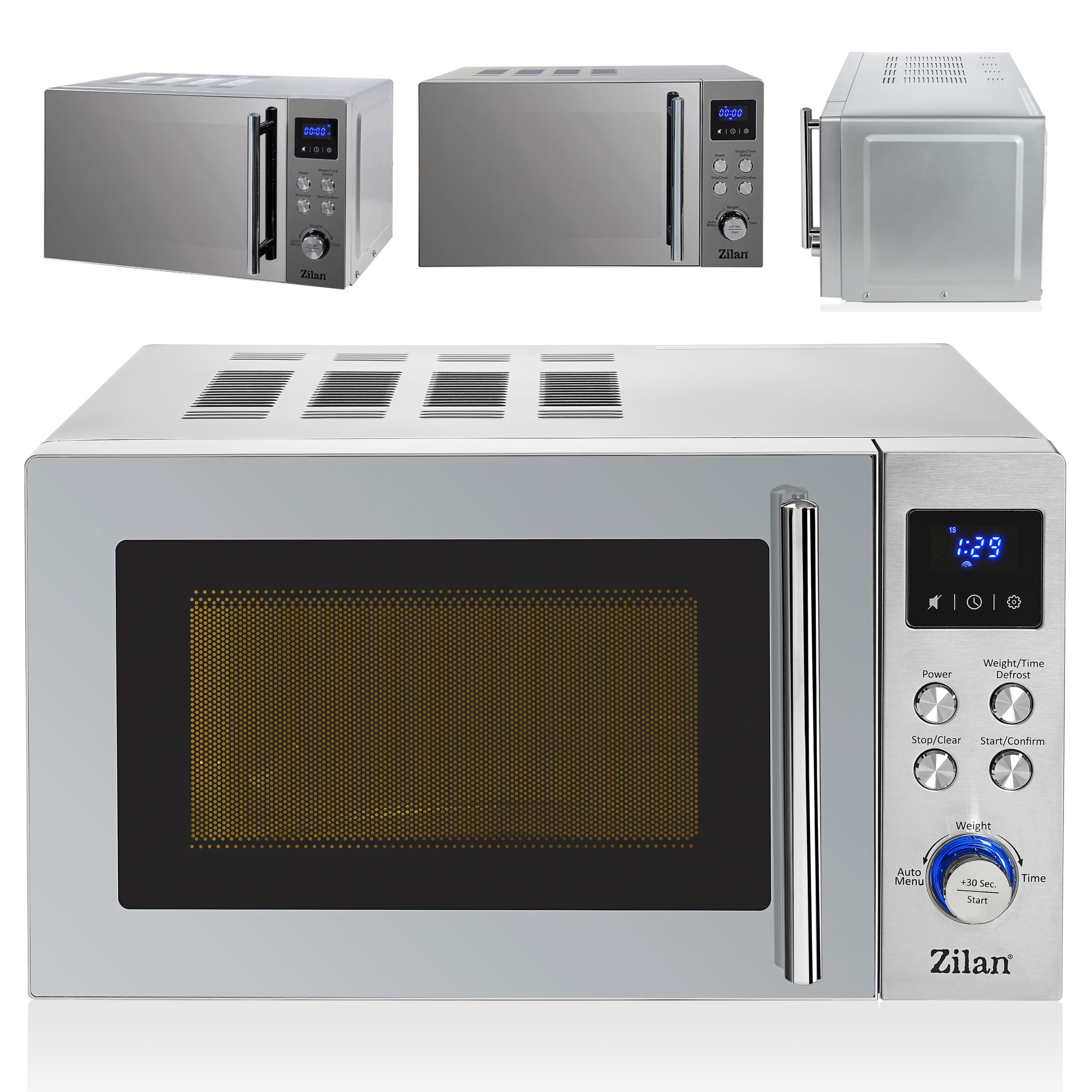 Zilan Mikrowelle, Mikrowelle, 20 l, 8 automatische Kochprogramme