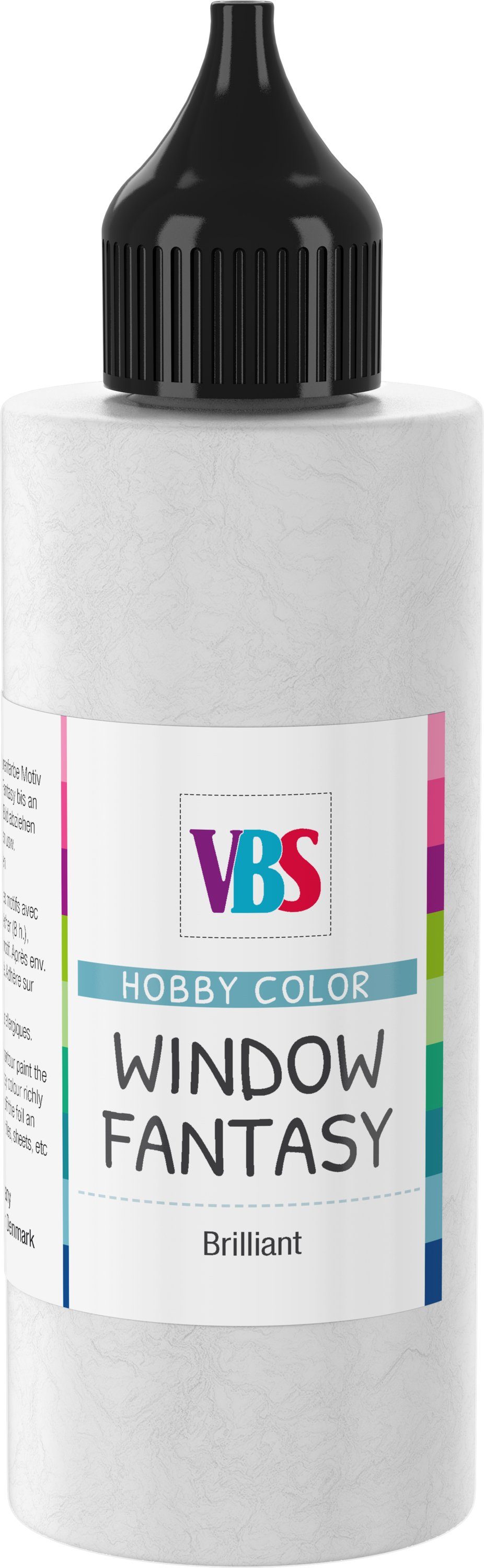 VBS, 85 Fenstersticker, Glitter-Silber ml