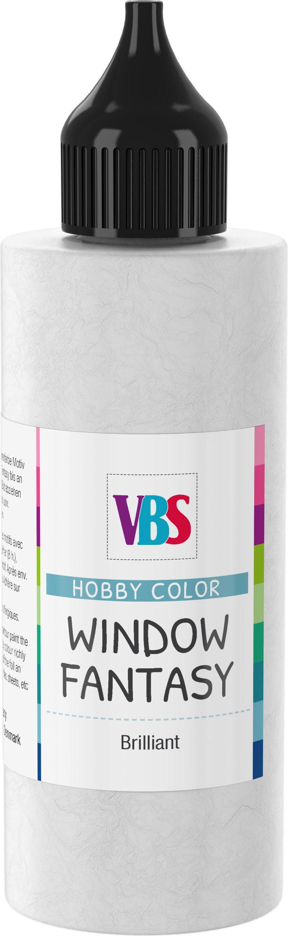 Fenstersticker, VBS, 85 ml Glitter-Silber