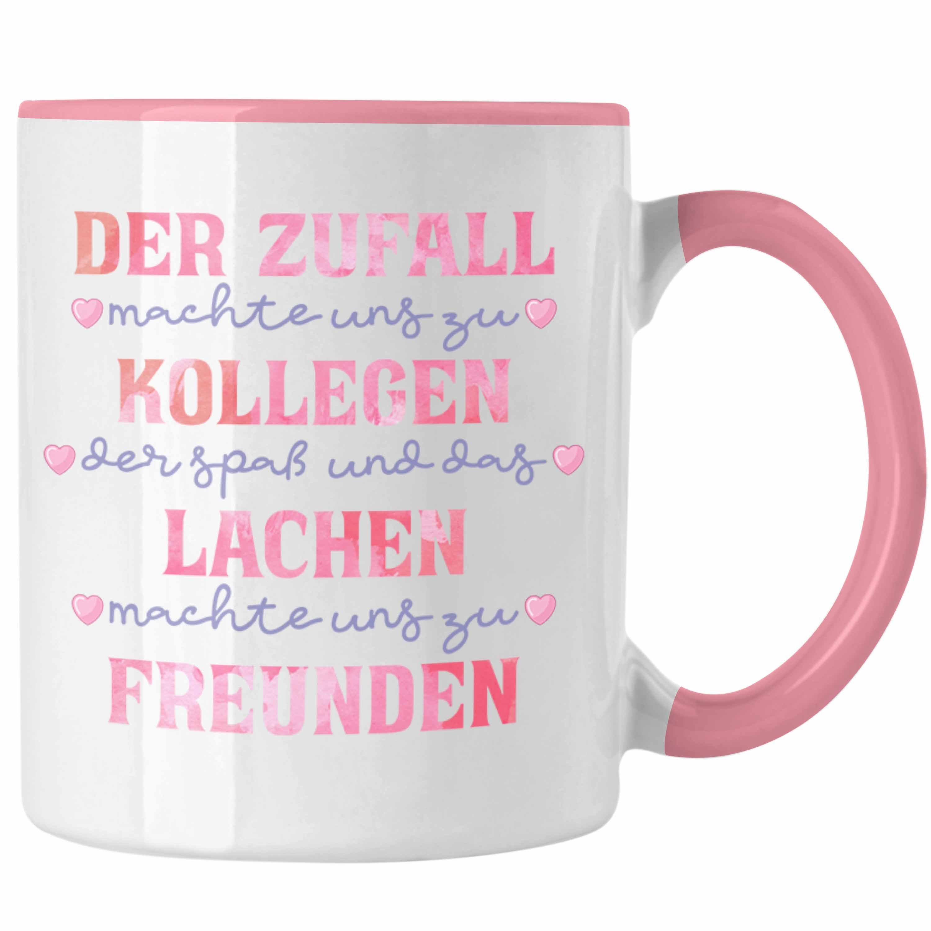 Tasse Trendation - Der Zufall Machte Uns Zu Kollegen Tasse Geschenk Jobwechs