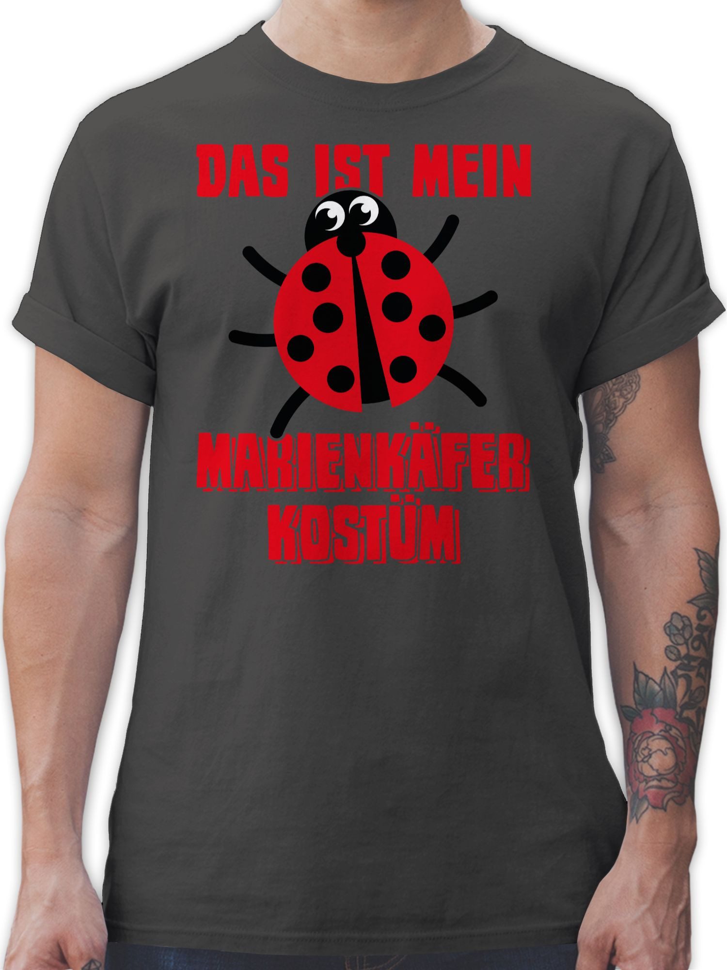 T-Shirt Das ist mein Marienkäfer Kostüm Marienkaefer I Käfer I Marienkäferkost