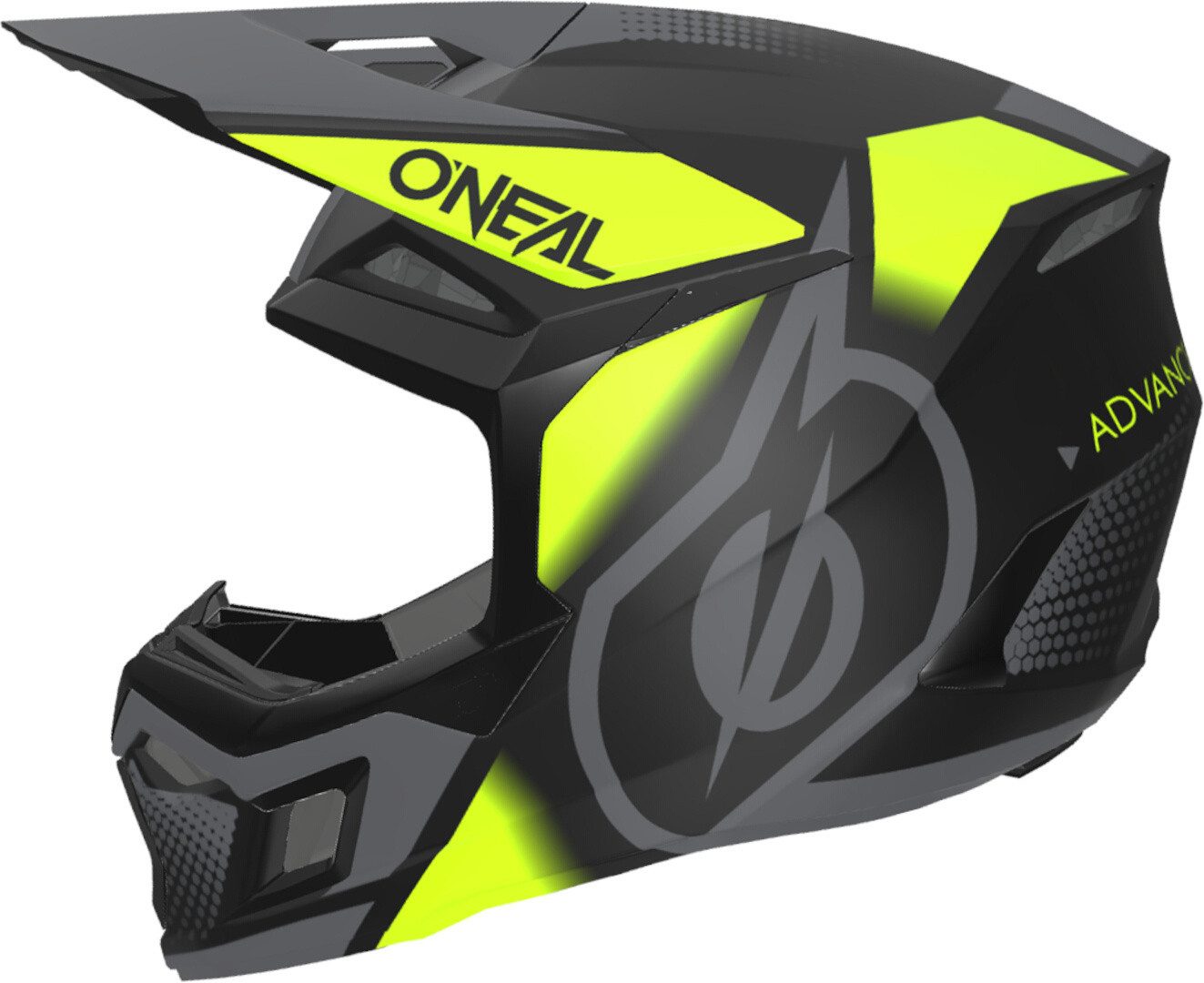 O’NEAL Motocrosshelm 3SRS Vision Motocross Helm, Absorbierend