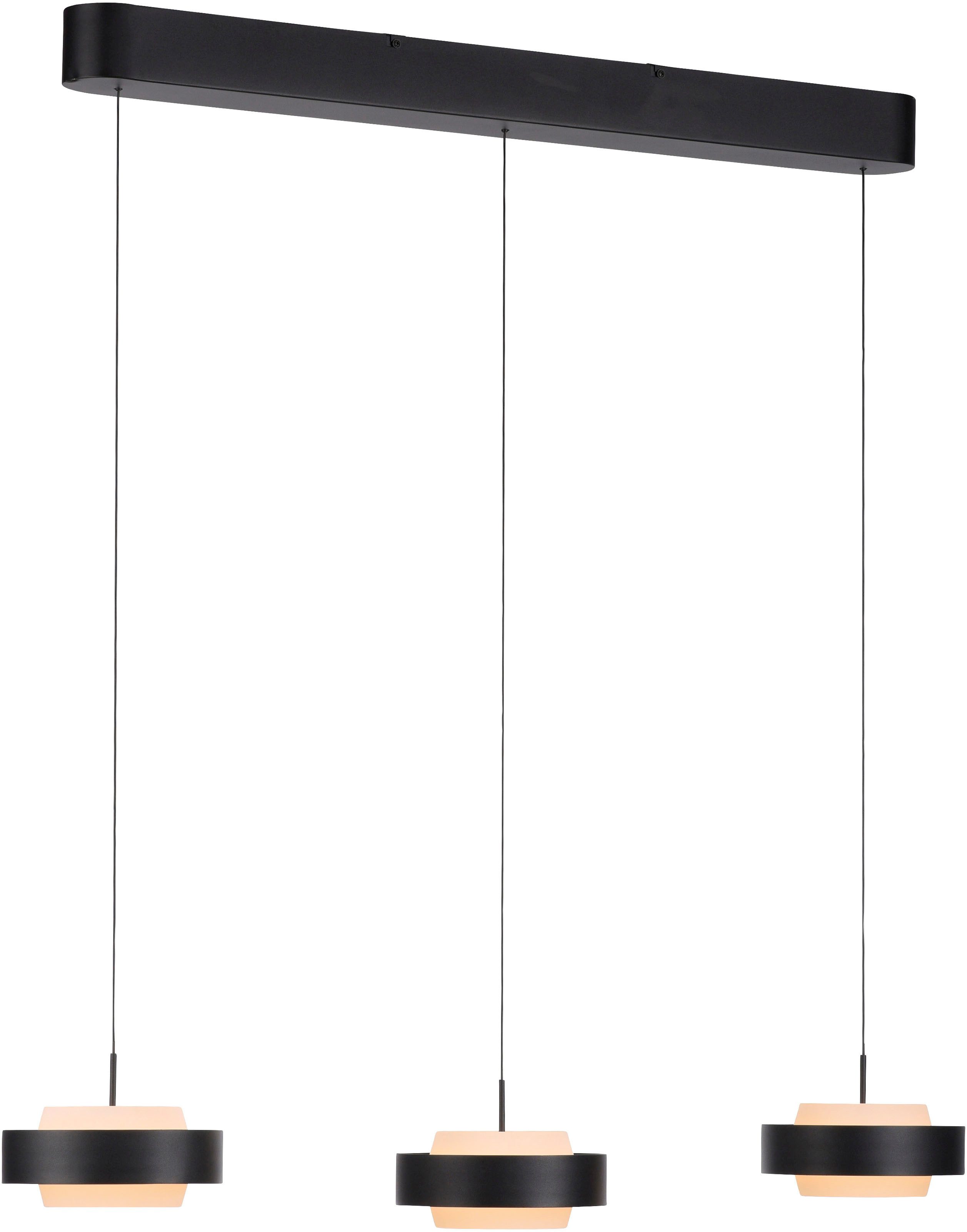 SCHÖNER WOHNEN-Kollektion LED Pendelleuchte ELMO, LED fest integriert, Warmweiß, SCHÖNER WOHNEN Kollektion, Comfort Lift, Dimmfähig per Tronicdimmer