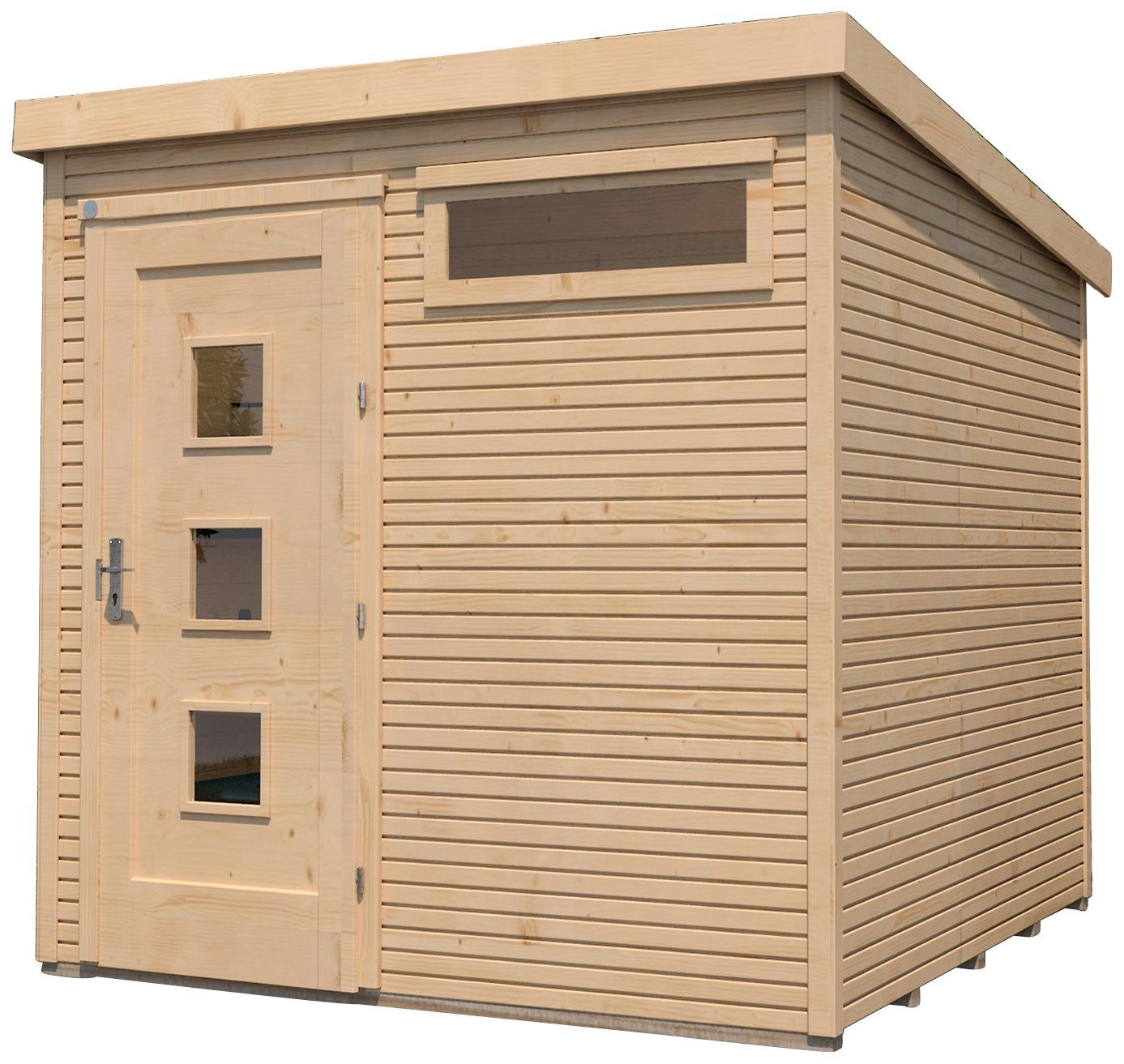 weka Gartenhaus Komfort Gr.2, BxT: 308x313 cm