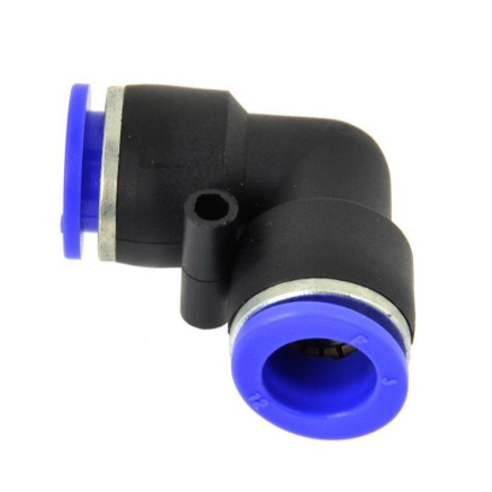 Druckluftgeräte-Set Schlauchverbinder PU/PE Druckluftverbinder L-Stück 12 mm, 1-tlg.