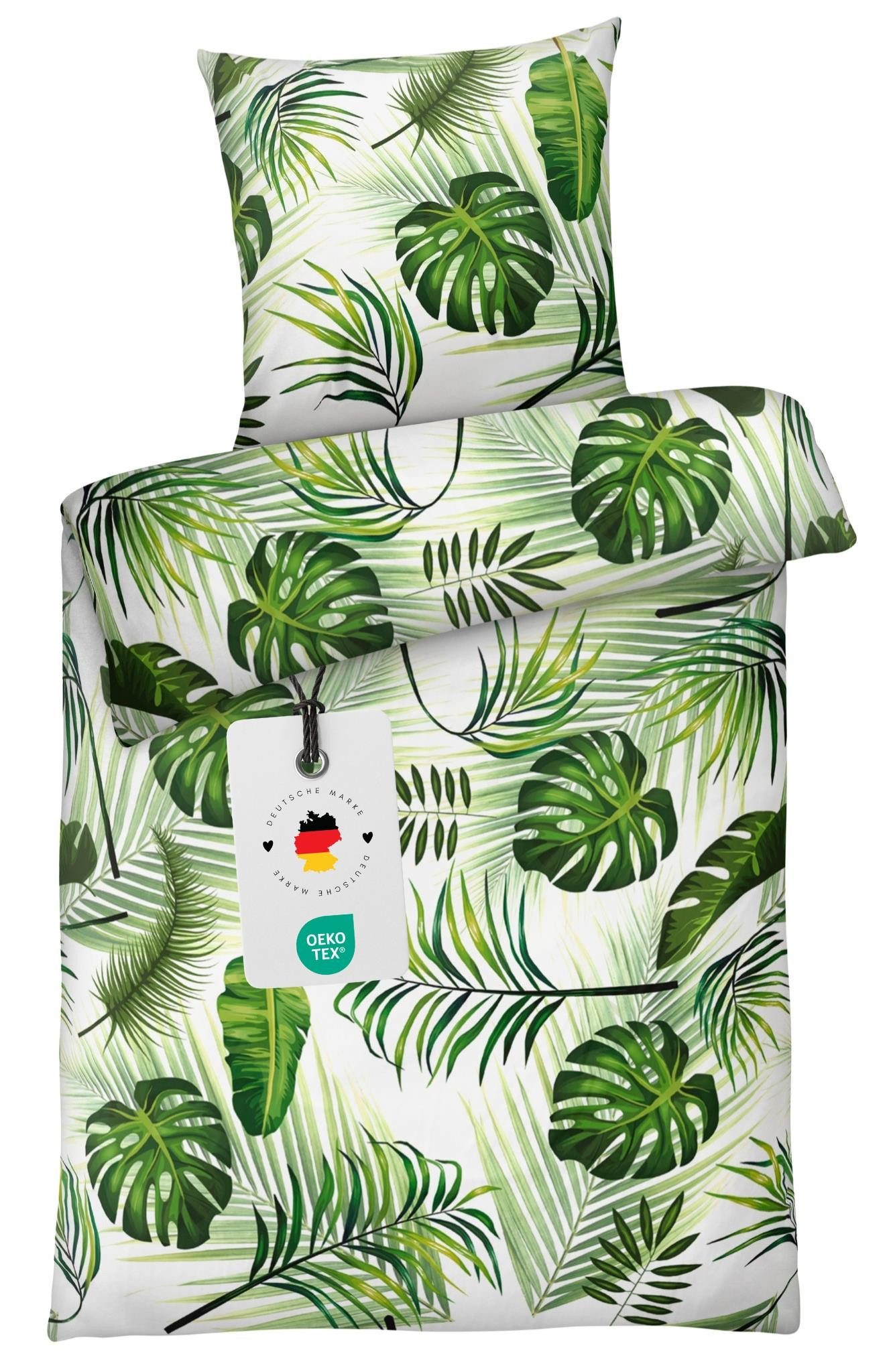 Carpe Sonno Bettwäsche 135x200 Mikrofaser Bettwäsche Set Soft Sommer Reißve günstig online kaufen