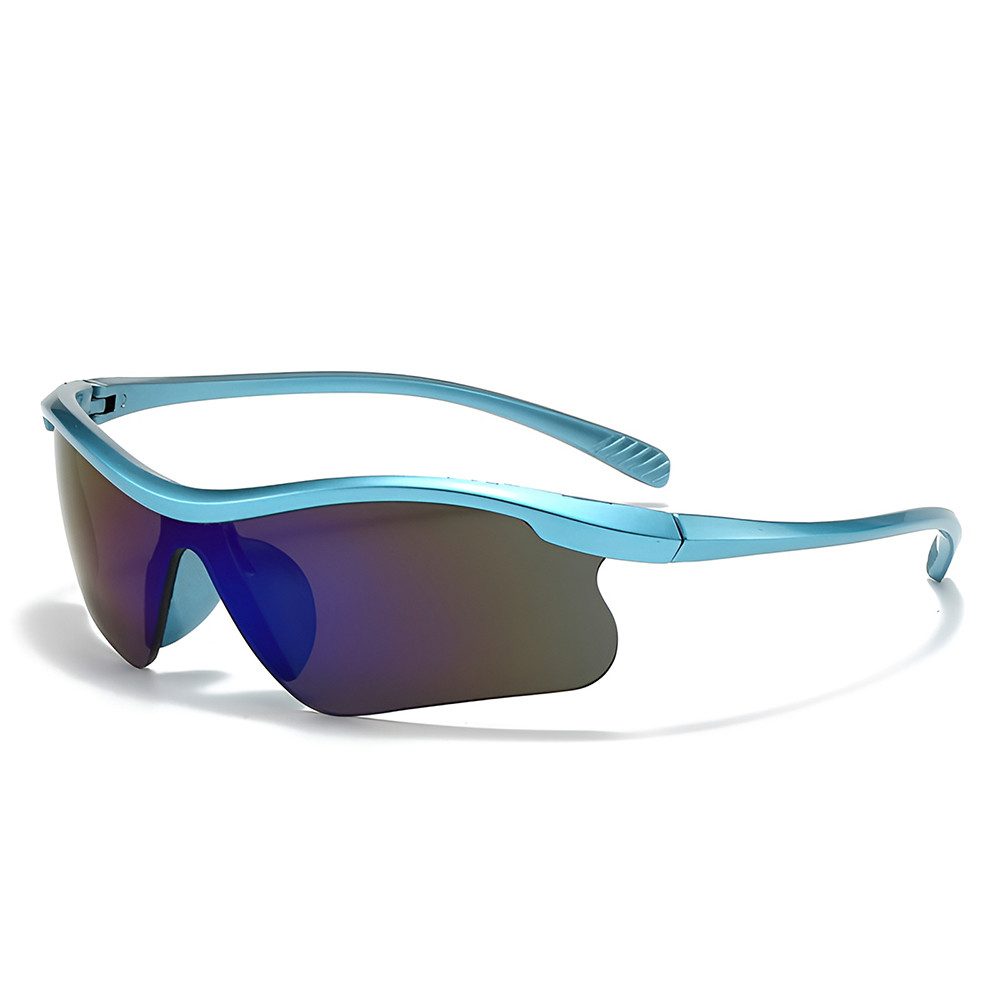 Sonnenbrille Damen Herren UV Schutz Halbrand Outdoor Fahrer Mode