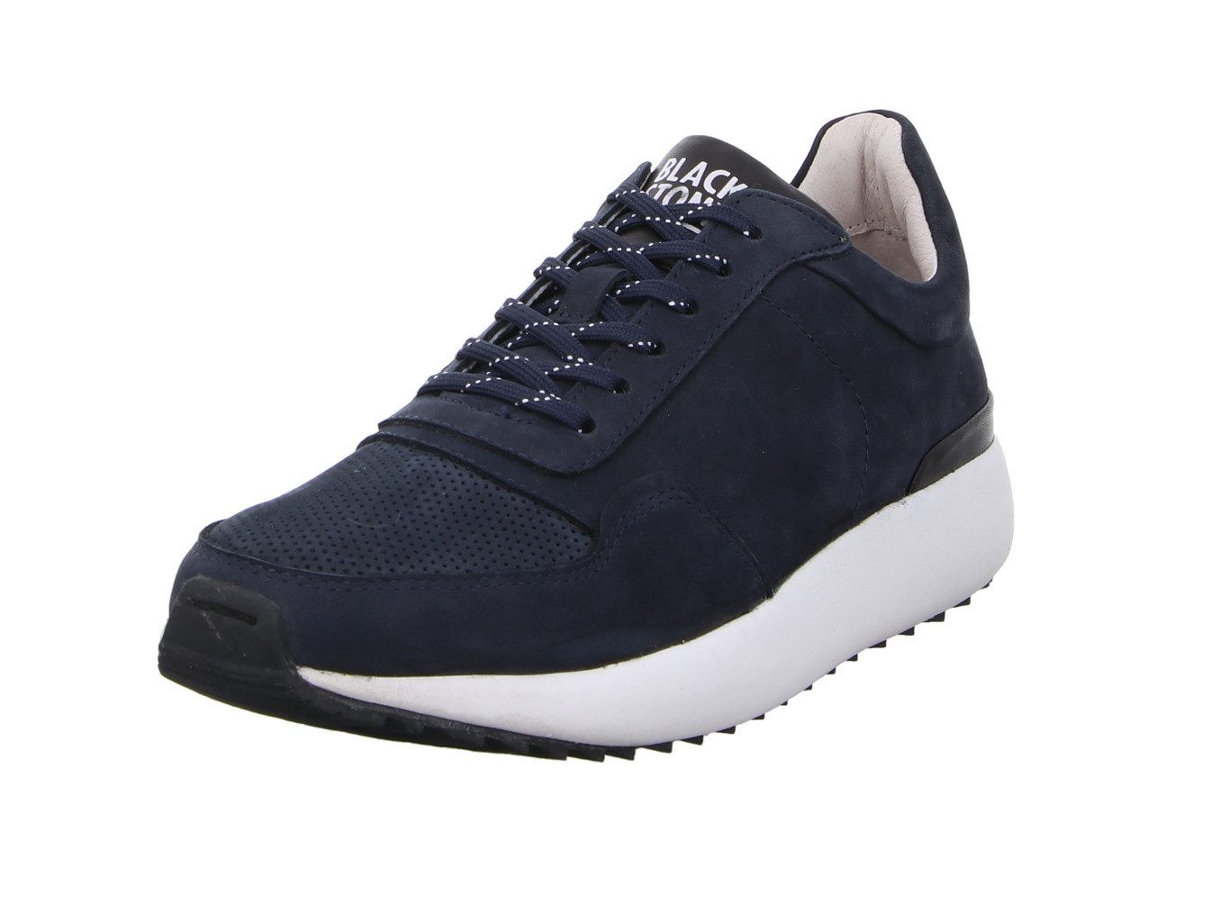 Blackstone TG02 blau Schnürschuh