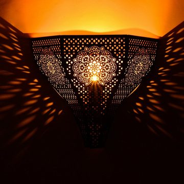 Marrakesch Orient & Mediterran Interior Wandleuchte Orientalische Wandleuchte Yaniv, Wandlampe, Orientalische Lampe, Handarbeit