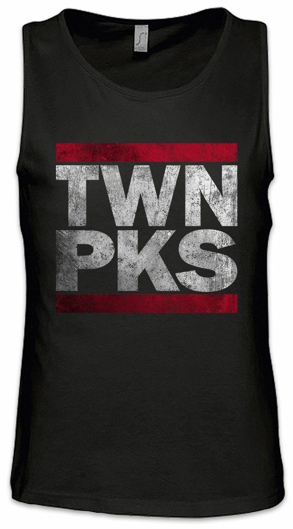 Tanktop Twn Pks Ärmelloses T-Shirt Twin Film TV Serie DMC Series Peaks Letters